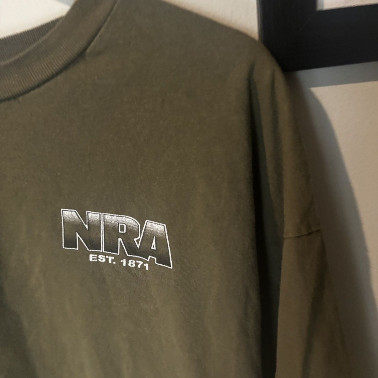 AAA vintage y2k 2000s nra eagle sunfaded graphic t shirt Size US XXL / EU 58 / 5 - 4 Thumbnail