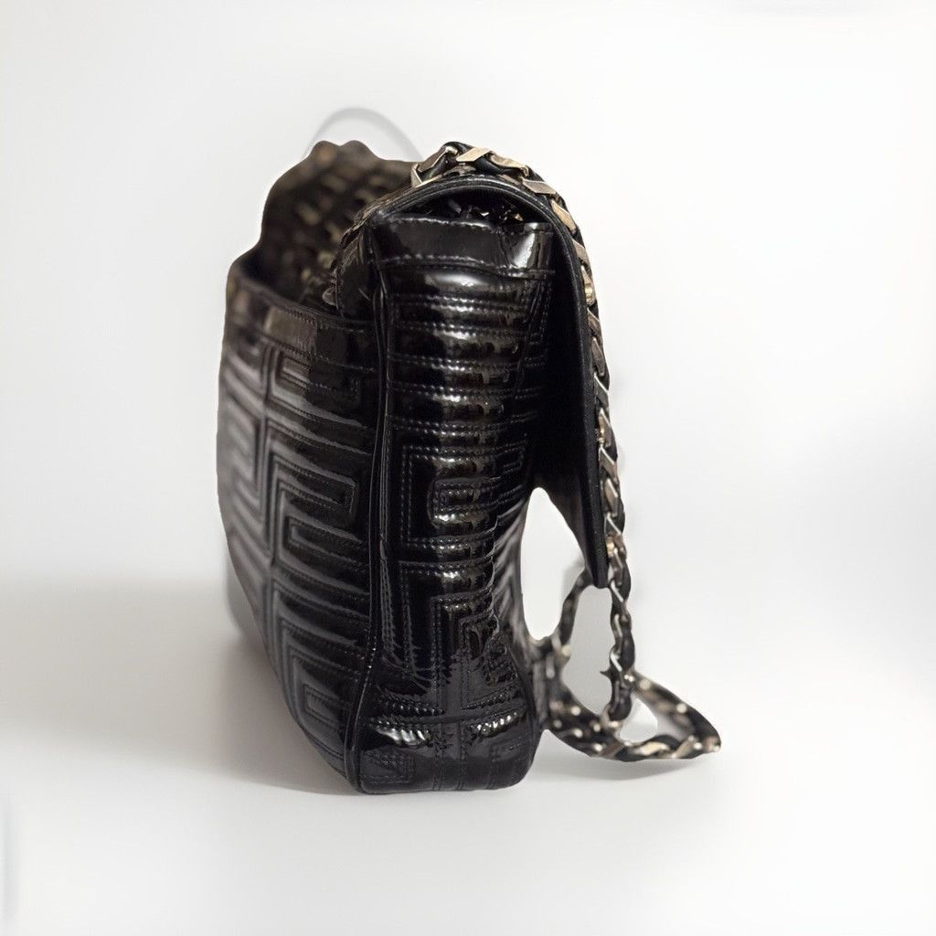 Versace Gianni Versace Couture Quilted Patent Leather Shoulder Bag Size ONE SIZE - 6 Thumbnail