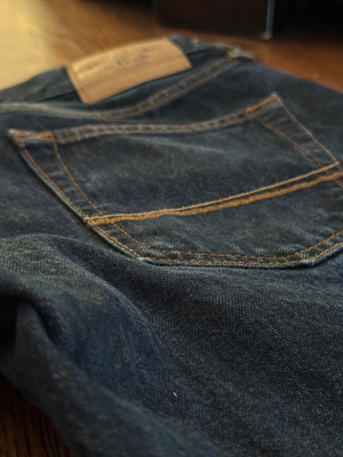 Abercrombie & Fitch A&F Straight Denim- Dark Wash- Mens 30x32 Size US 30 / EU 46 - 6 Thumbnail