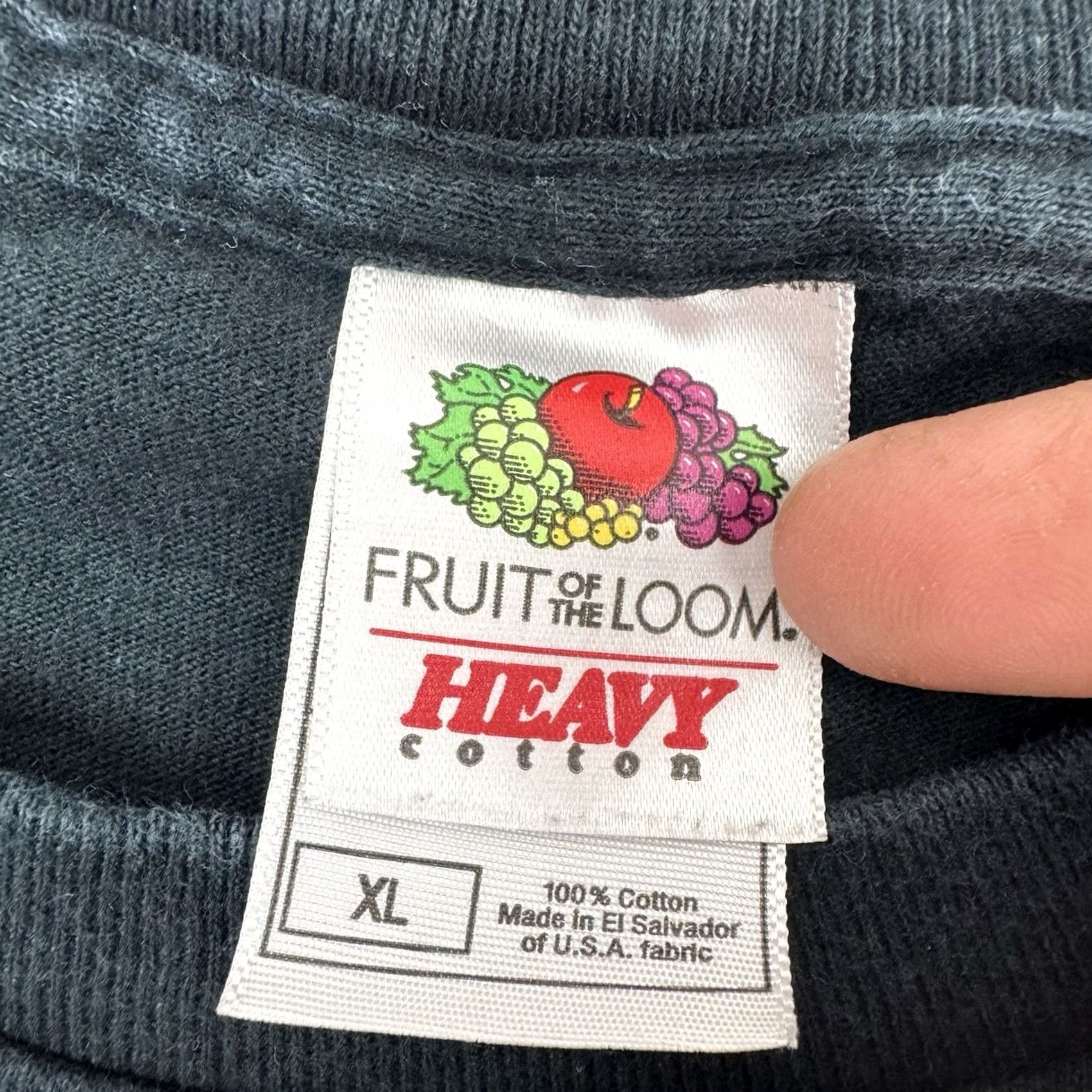 Fruit Of The Loom VINTAGE Fruit of the Loom T-Shirt Black XL Adult 2004 Video Game Promo Y2K Gamer Logo 90s Mens Size US XL / EU 56 / 4 - 3 Thumbnail