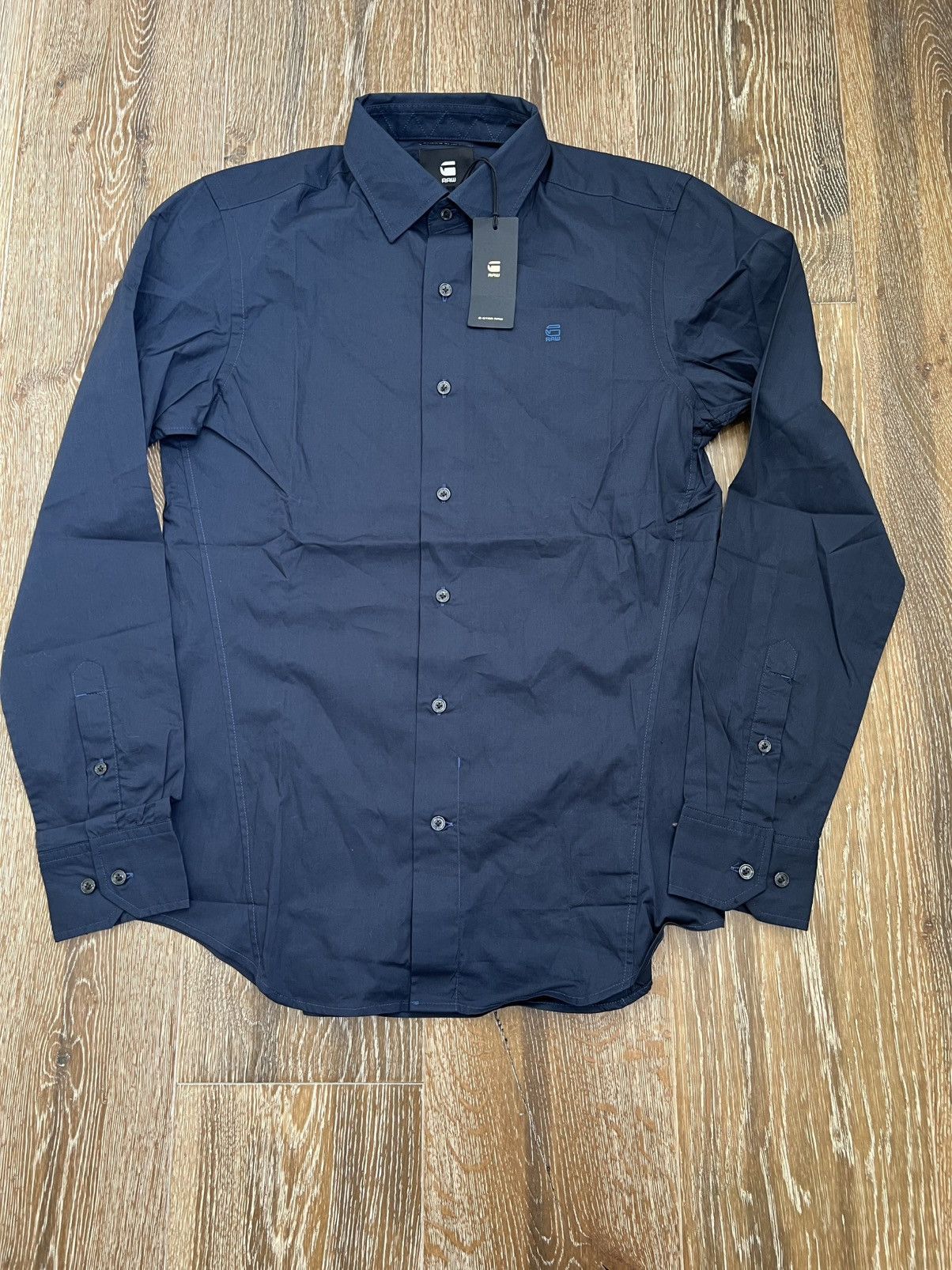G-Star G Star Raw Dressed Super Slim Shirt Size US M / EU 48-50 / 2 - 1 Thumbnail