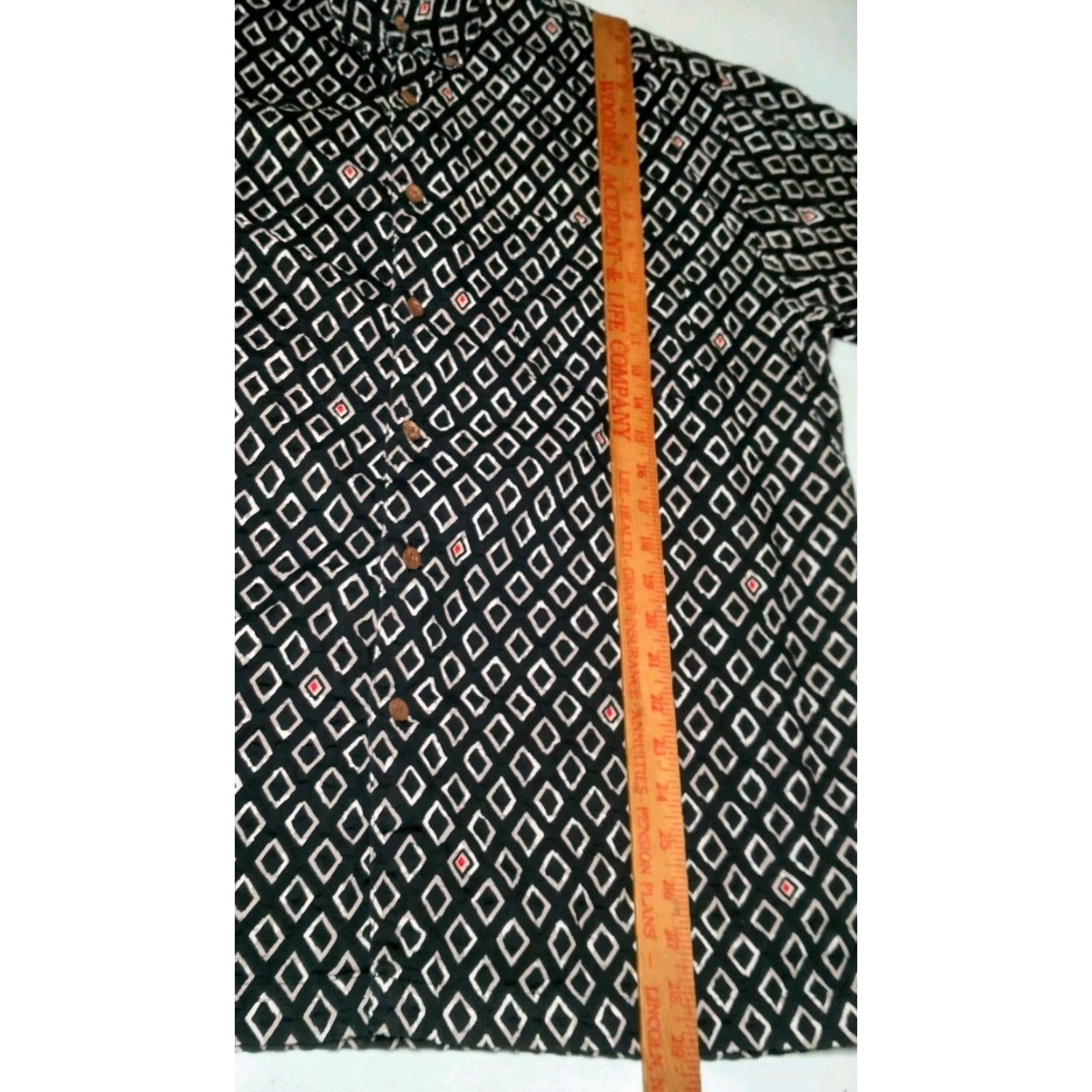 Ocean Pacific VINTAGE Ocean Pacific 90s Shirt Men Large Blue Button-Up Geometric Surf Boho Size US L / EU 52-54 / 3 - 5 Thumbnail