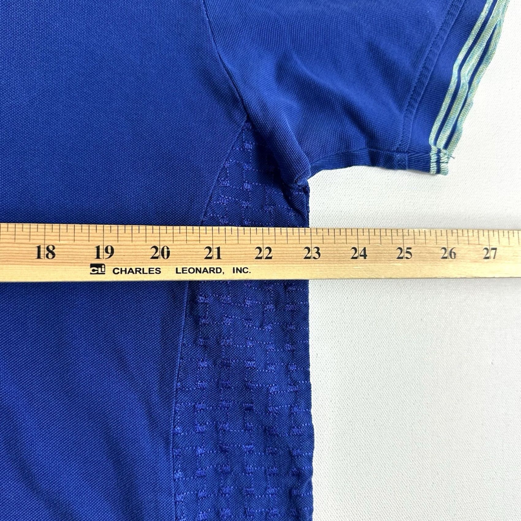 Robert Graham Robert Graham Polo Shirt Mens Large Short Sleeve Blue Classic Fit Size US L / EU 52-54 / 3 - 5 Thumbnail