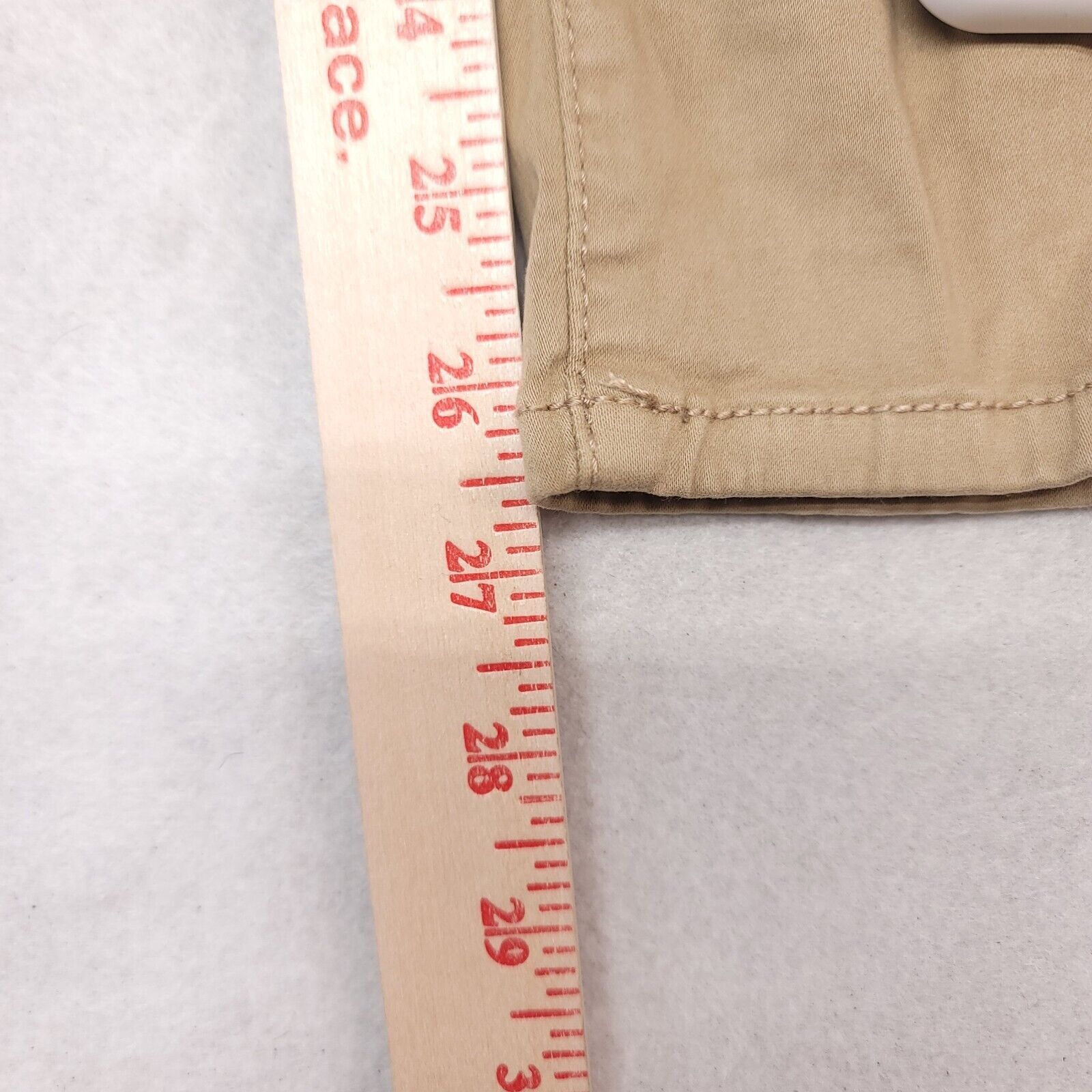 American Eagle Outfitters American Eagle Casual Button Chino Pants Womens Size 6 Beige Size 28" / US 6 / IT 42 - 7 Thumbnail
