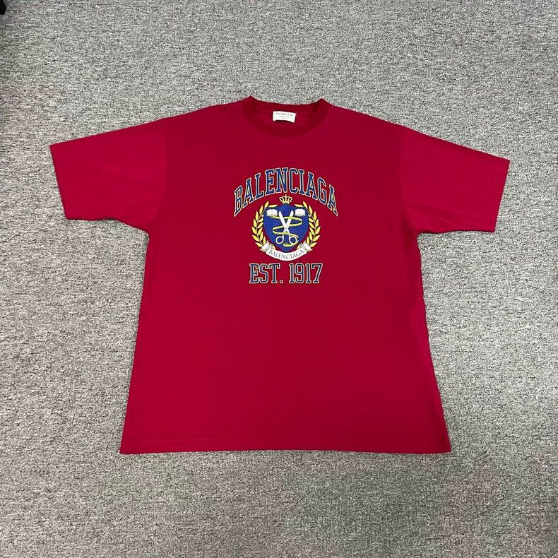 Balenciaga Balenciaga Distressed Scissors Short Sleeve T-shirt - dmc Size US S / EU 44-46 / 1 - 1 Thumbnail