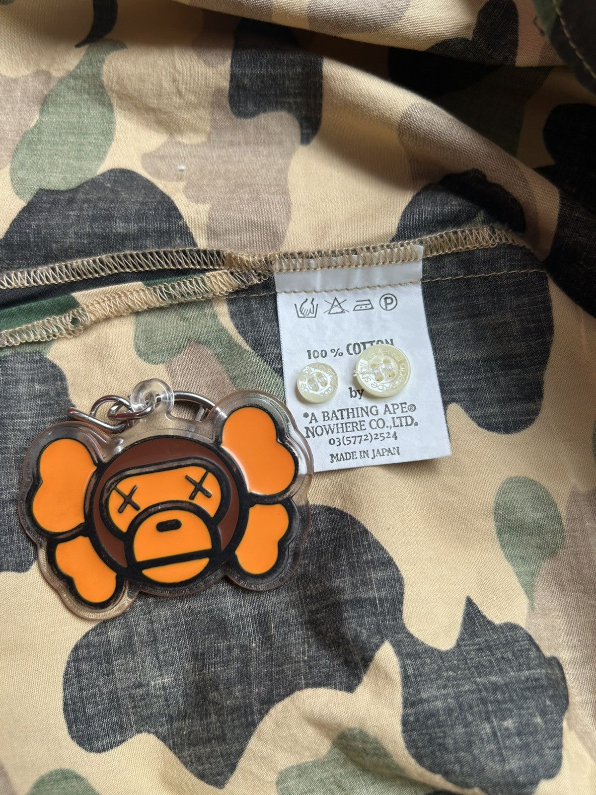 Bape Bape OG 1st Yellow Camo Shirt [Size M] Size US M / EU 48-50 / 2 - 6 Thumbnail