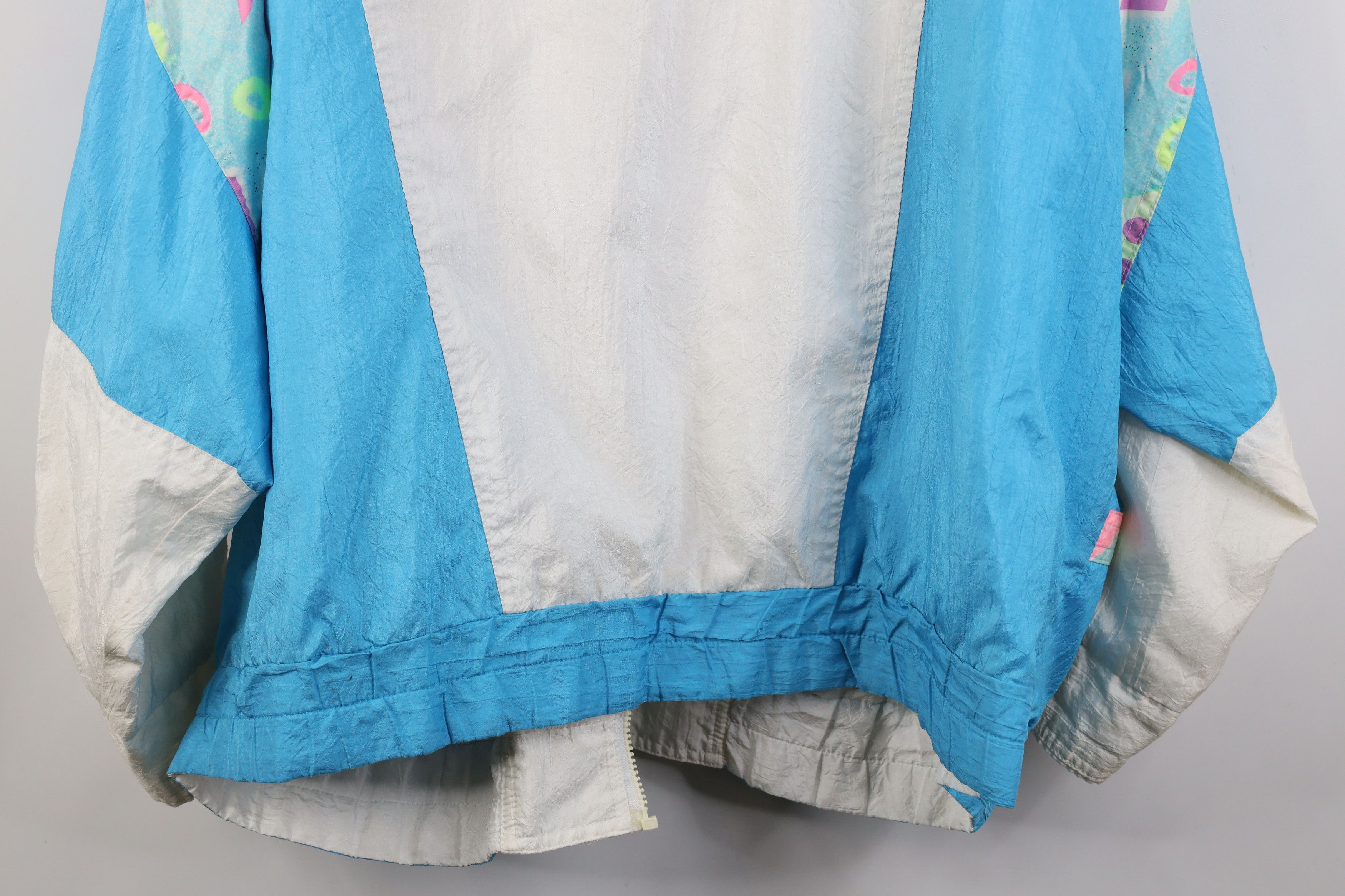 Vintage AS IS Vintage 90s Streetwear Reversible Windbreaker Jacket Size 3XL / US 20-22 - 11 Thumbnail