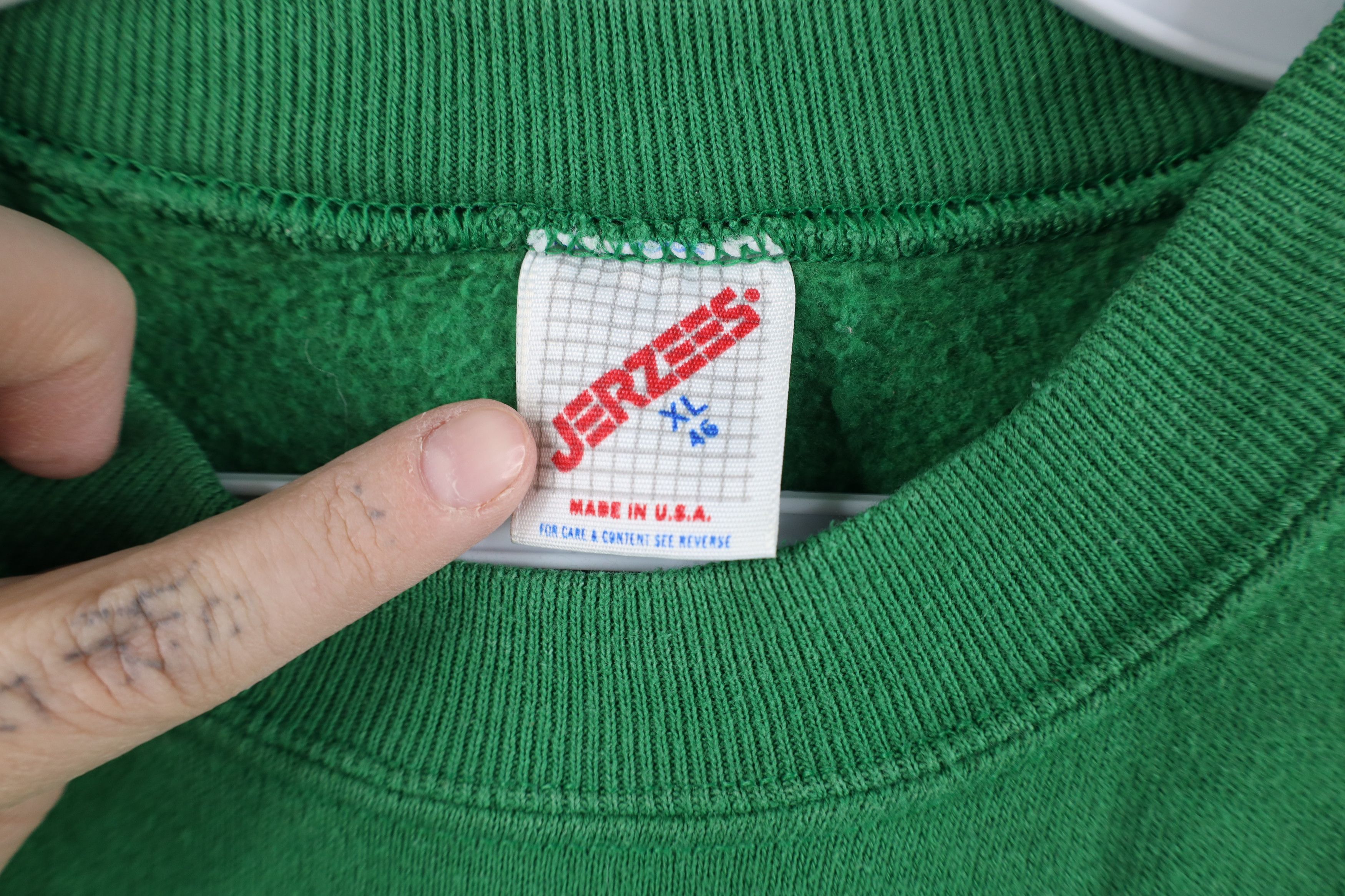 Vintage Vintage 90s Streetwear Sh*t Happens Crewneck Sweatshirt USA Size US XL / EU 56 / 4 - 11 Thumbnail