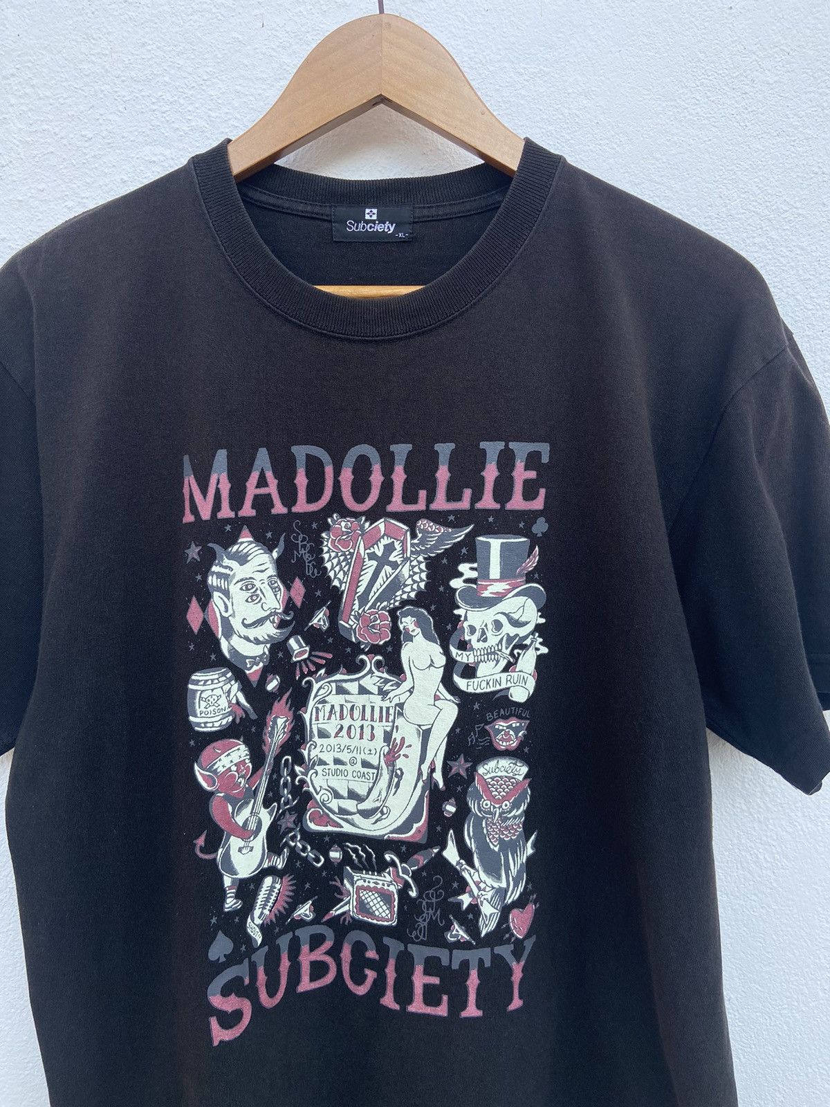 Hysteric Glamour Subciety t shirt Hysteric Size US M / EU 48-50 / 2 - 1 Thumbnail