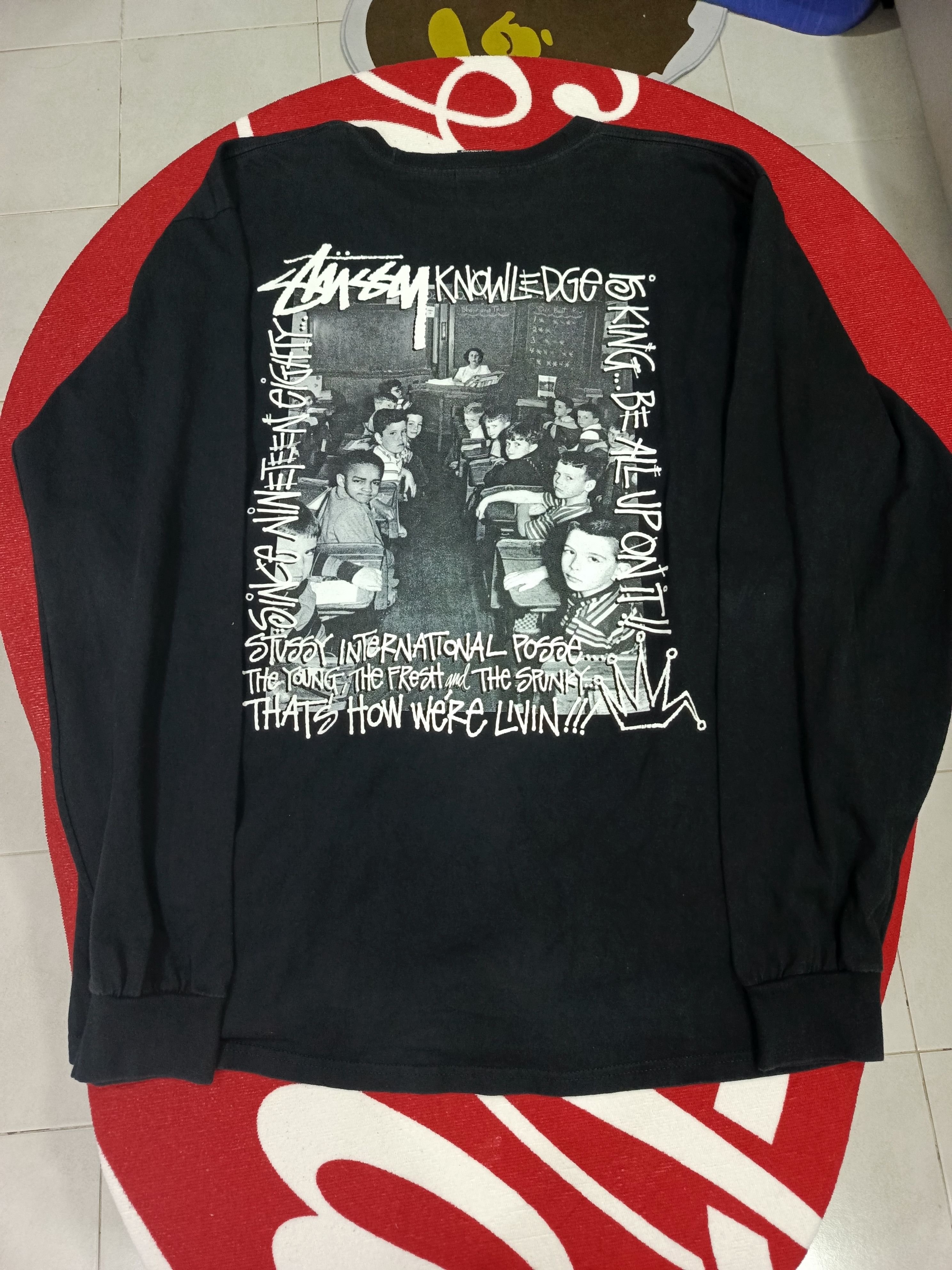 ★人気★【Stussy】★Stussy Classroom T-Shirt★Pepper★ Buy Stussy Classroom Tee 'Black' - 1904930 BLAC | GOAT