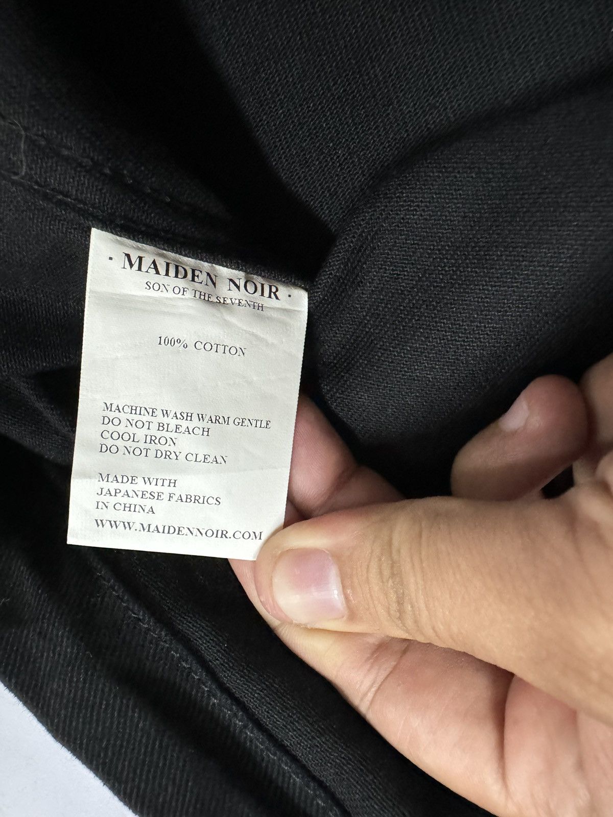 Japanese Brand × Maiden Noir Maiden Noir Long Pull Over Coat Size US M / EU 48-50 / 2 - 21 Thumbnail