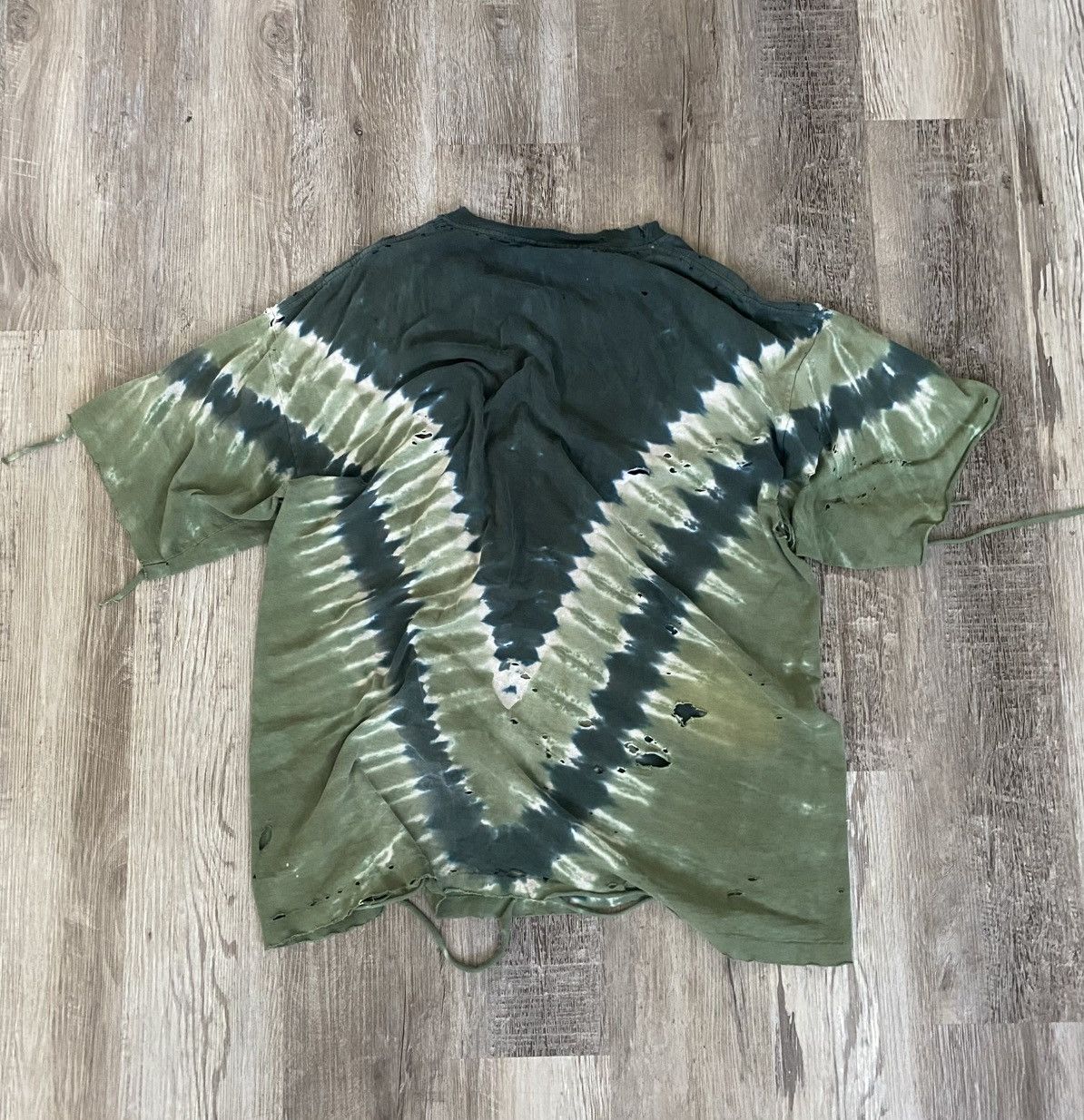 Vintage Thrashed Vintage Marines Tee Size US XL / EU 56 / 4 - 3 Thumbnail