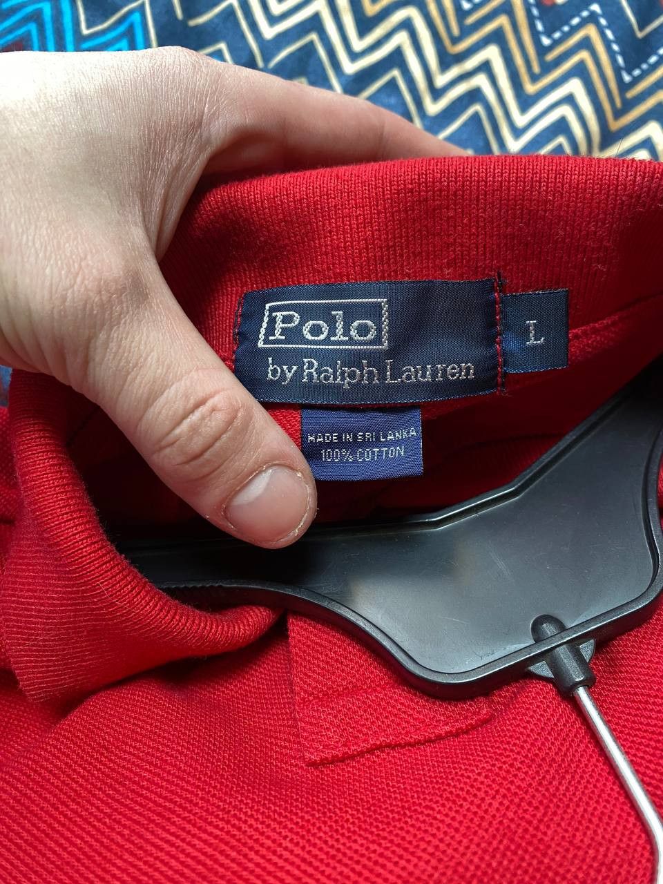 Polo Ralph Lauren × Vintage Polo Ralph Lauren Chief Keef #3 Style Polo Shirt Vintage Size US L / EU 52-54 / 3 - 2 Thumbnail
