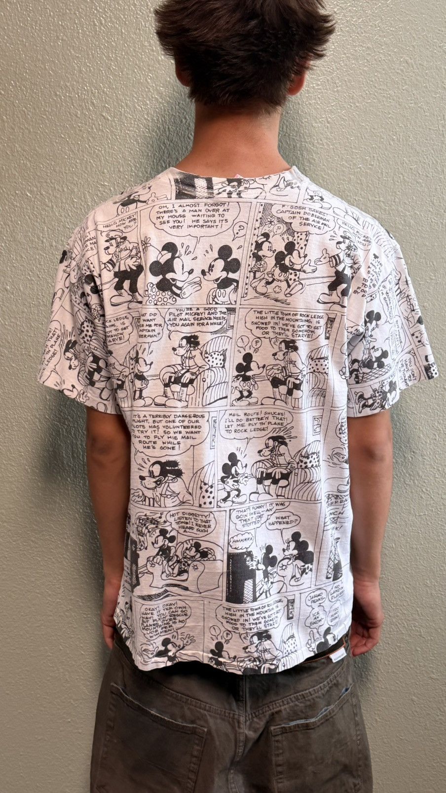 Vintage Vintage Mickey Mouse all over print Size US L / EU 52-54 / 3 - 2 Thumbnail
