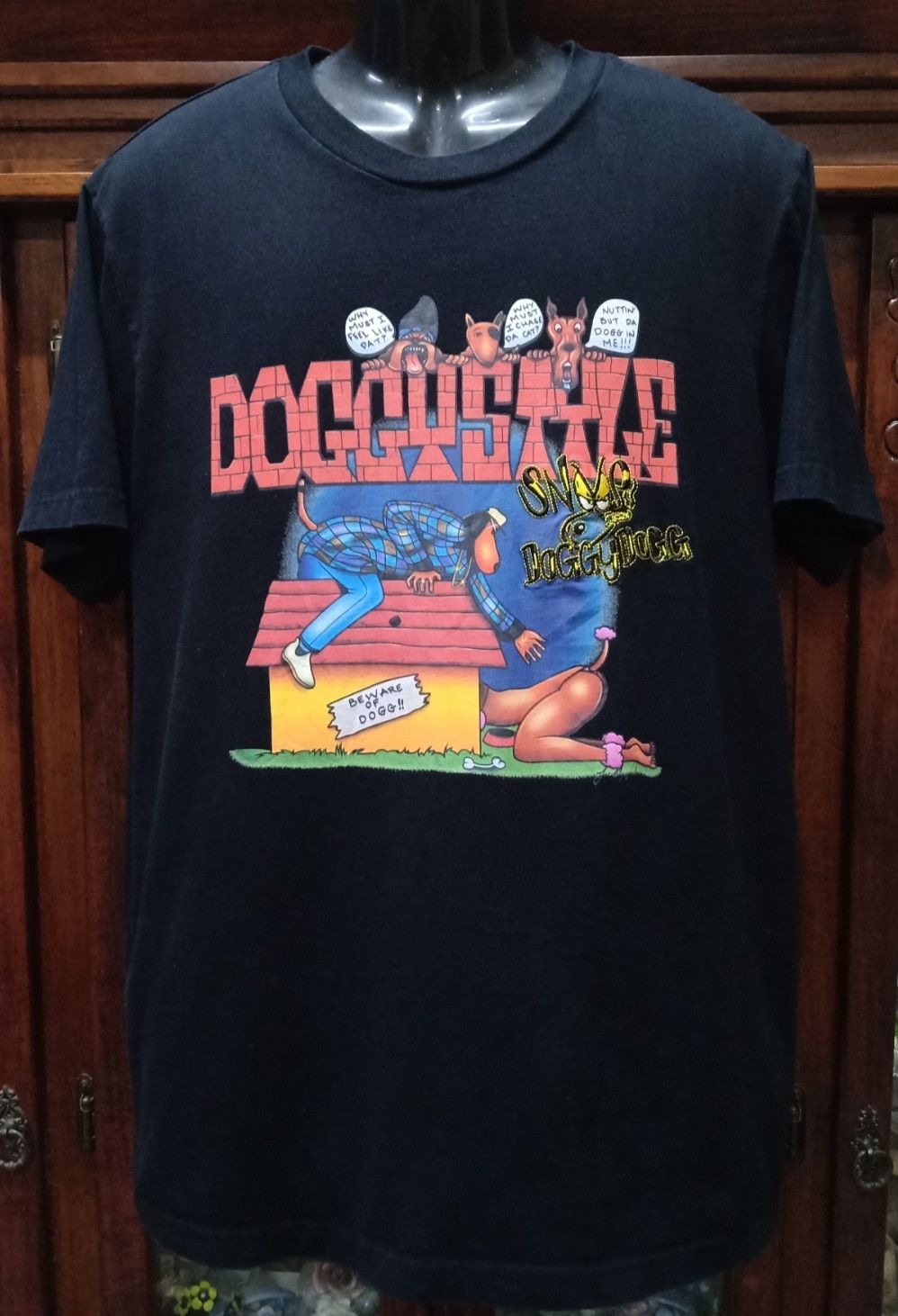 Rap Tees × Snoop Dogg Doggystyle Snoop Doggy Dogg x Shoe Palace T-shirt Size US XL / EU 56 / 4 - 1 Thumbnail