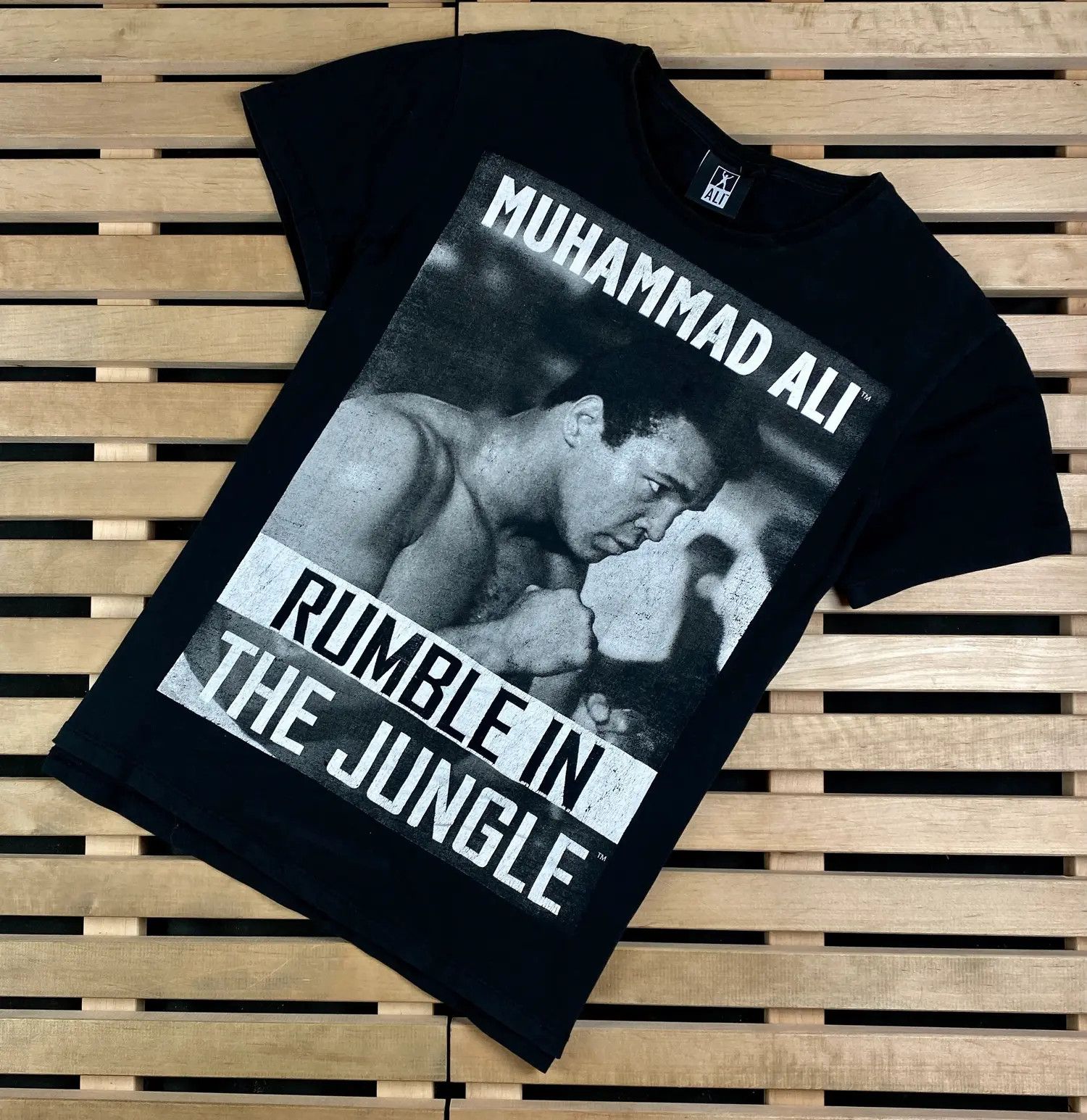 Vintage Mens Vintage T Shirt Muhammad Ali Size XL Size US XL / EU 56 / 4 - 1 Thumbnail