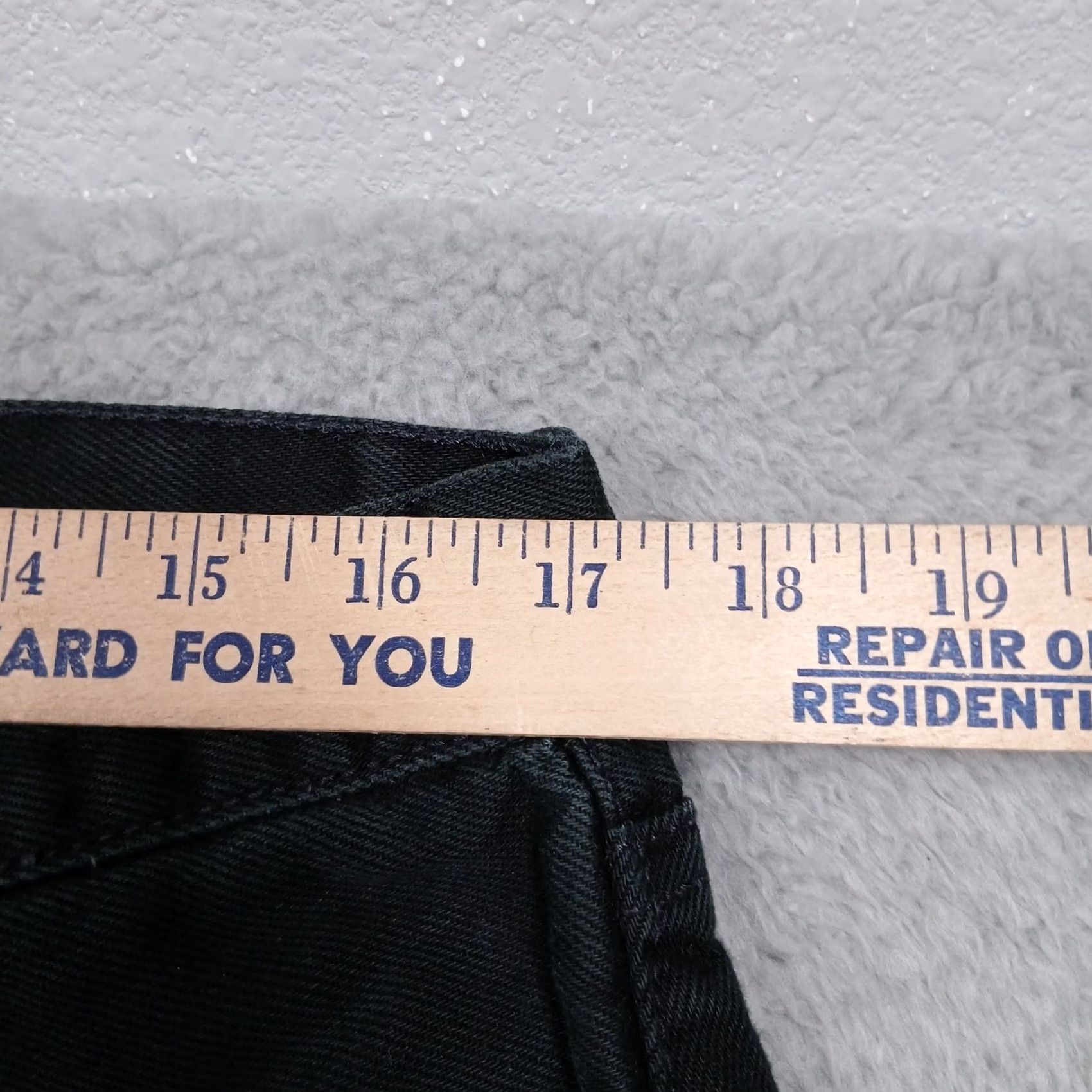 Levi's Levi's 751 Jeans Men's Black Straight Leg Denim Pants 38x32 Size US 38 / EU 54 - 6 Thumbnail