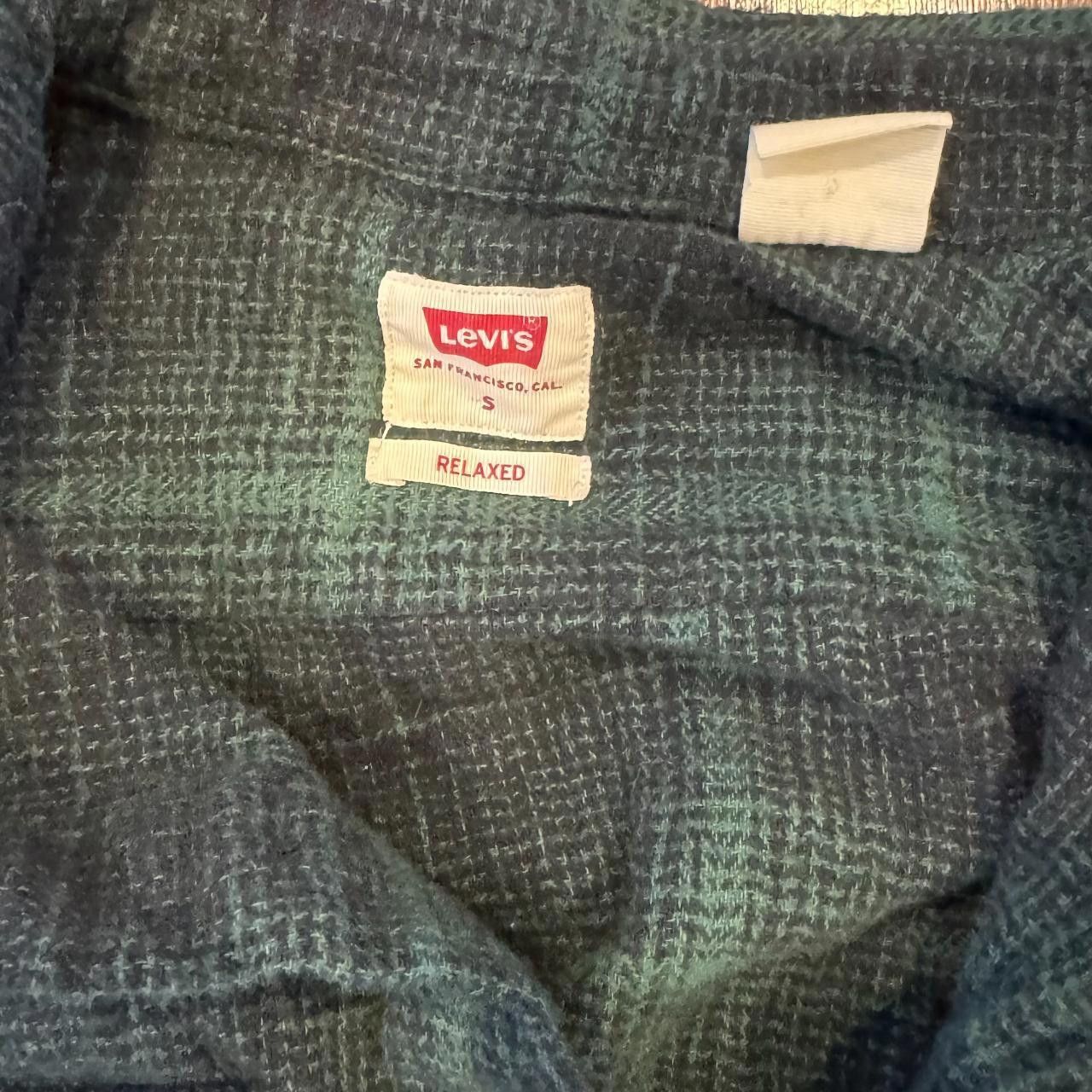 Levi's Levi's Green Flannel Size US S / EU 44-46 / 1 - 2 Thumbnail