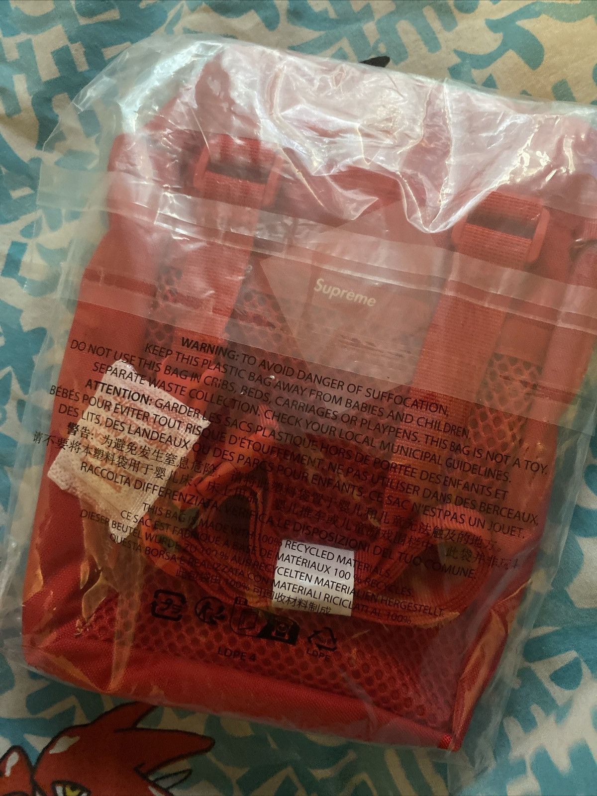 Supreme Supreme Camera Bag Red FW24 Size ONE SIZE - 7 Thumbnail