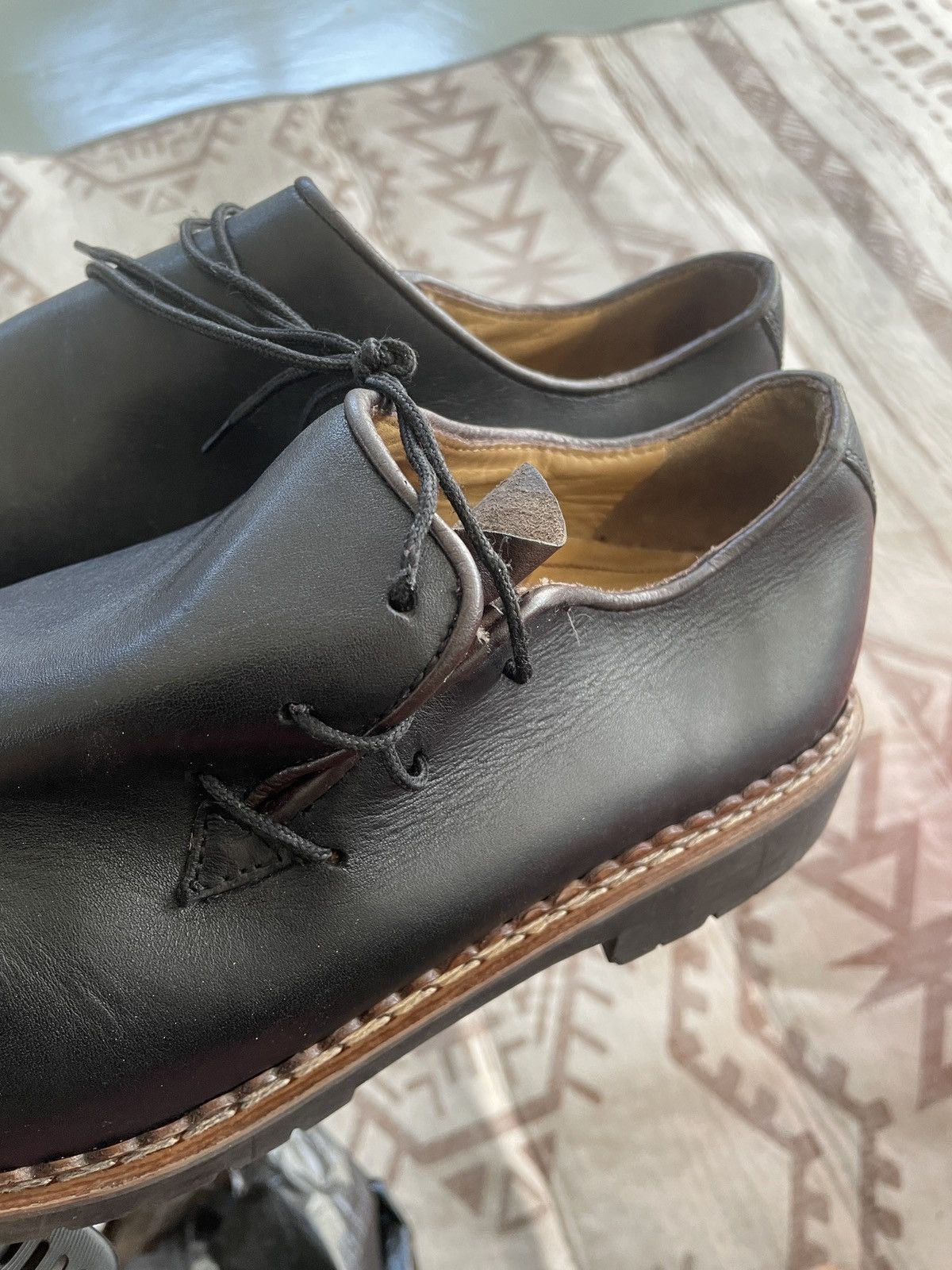 Other VINTAGE FRETZ MEN SWITZERLAND LEATHER PARABOOT SHOES Size US 8 / EU 41 - 3 Thumbnail