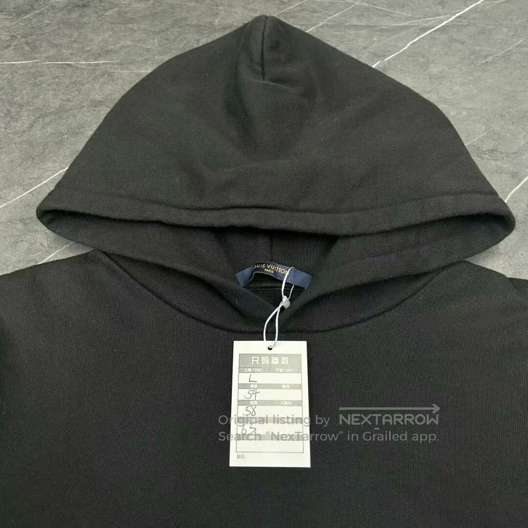 Louis Vuitton louis vuitton black hoodie size L. Size US L / EU 52-54 / 3 - 3 Thumbnail
