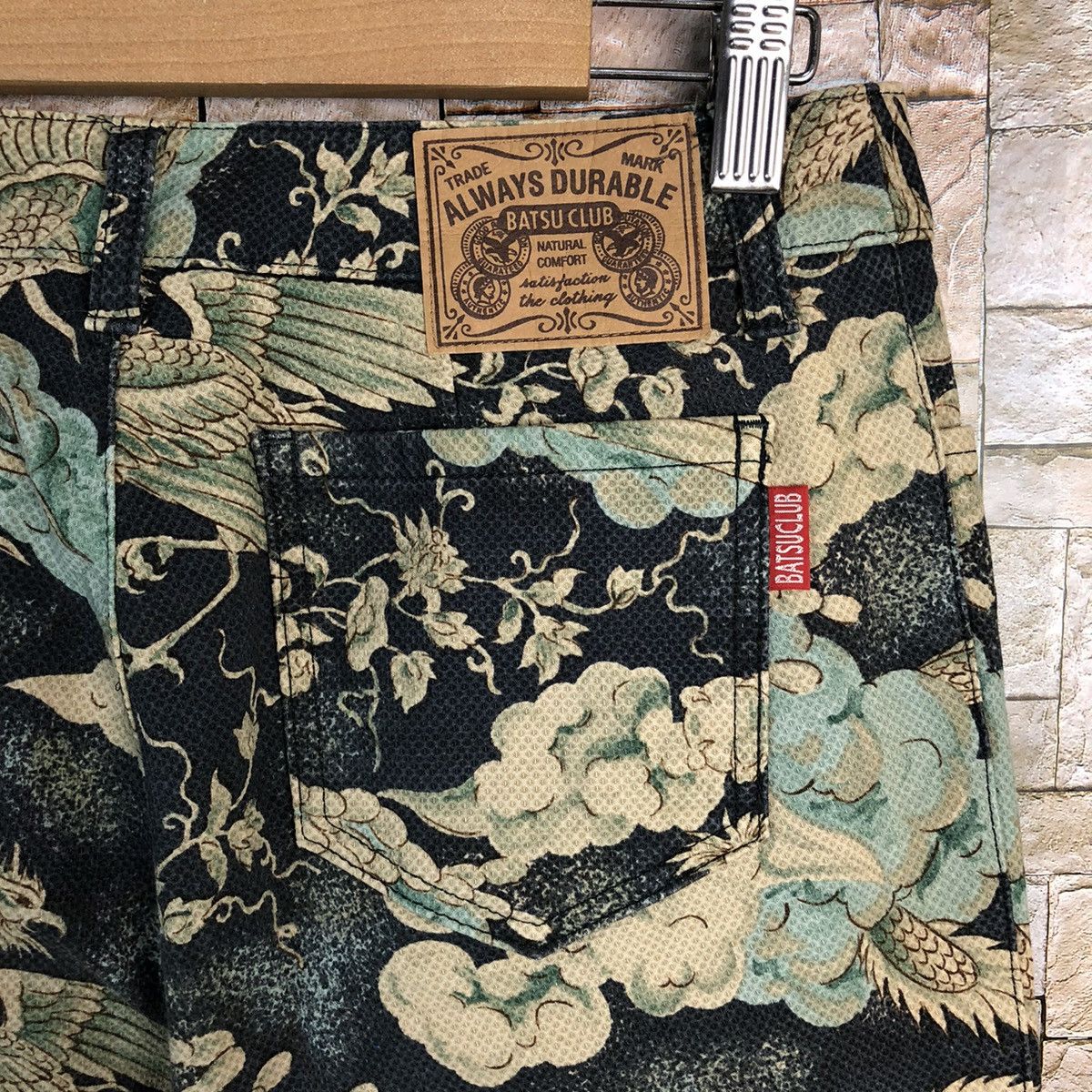 Japanese Brand DLL Bats Club yakuza vtg Dragon rare Pants #A134 Size US 28 / EU 44 - 16 Thumbnail
