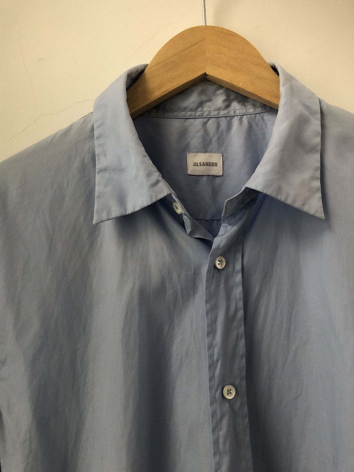Jil Sander Baby blue shirt Size US S / EU 44-46 / 1 - 2 Thumbnail