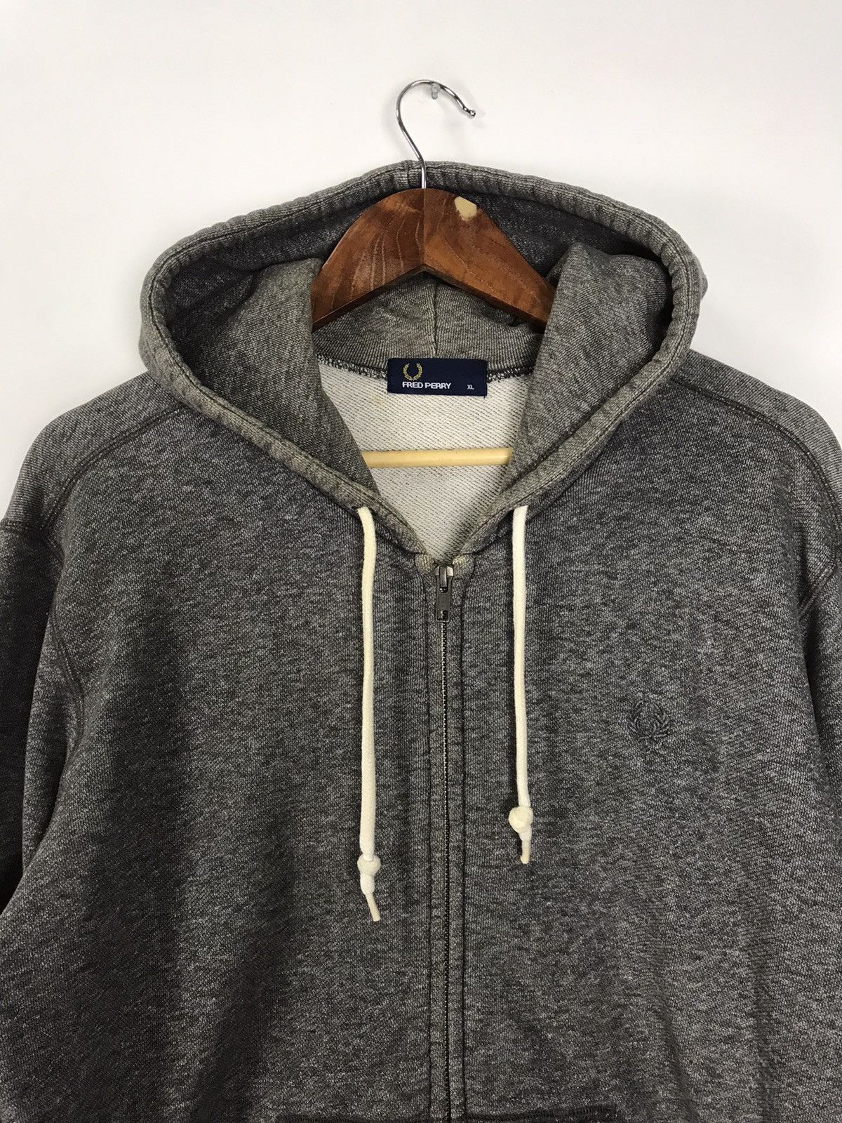 Fred Perry × Vintage Vintage Fred Perry hoodie Size US XL / EU 56 / 4 - 4 Thumbnail