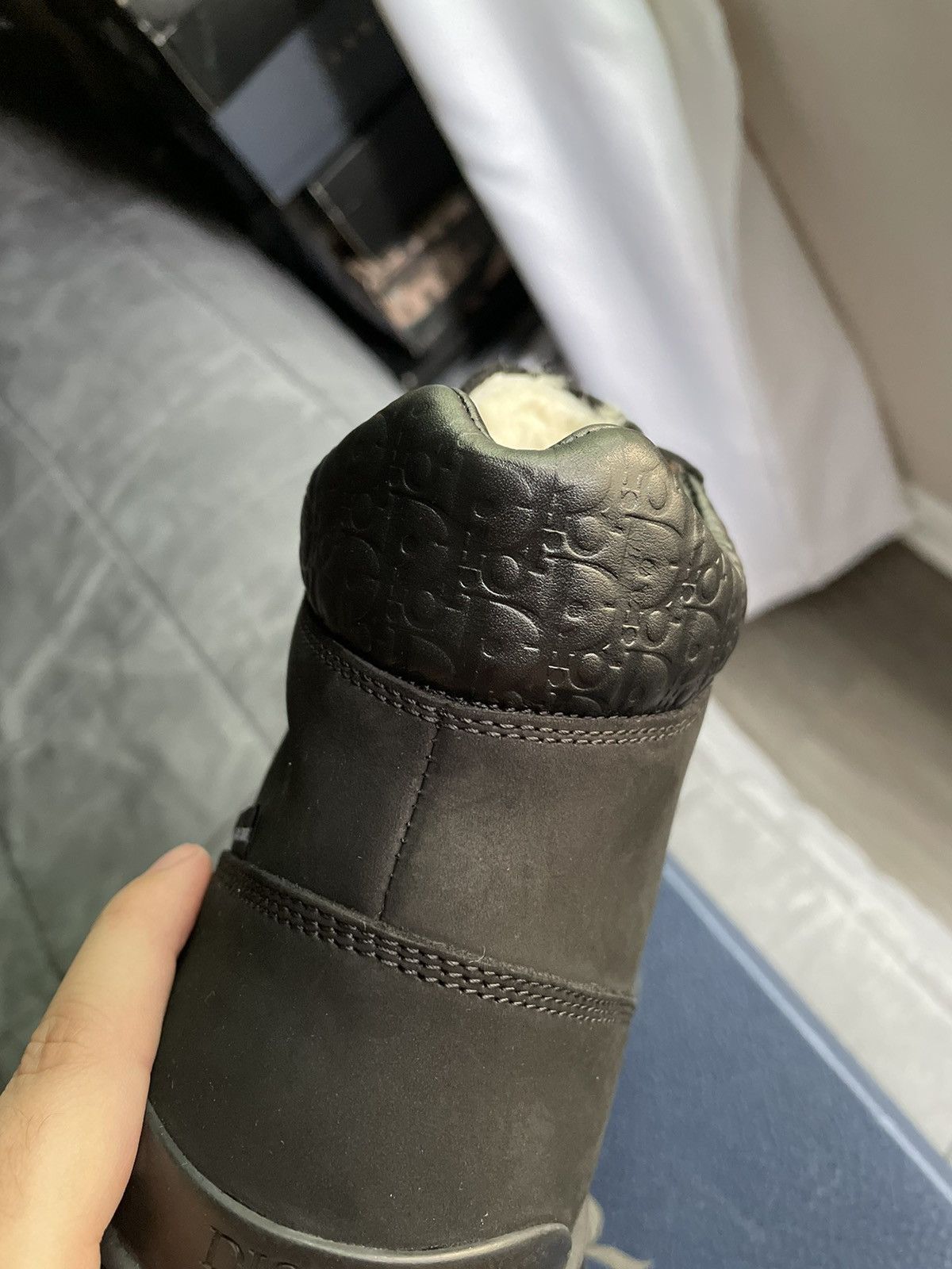 Dior Dior Oblique Black Nubuck Boots Size US 10 / EU 43 - 9 Thumbnail