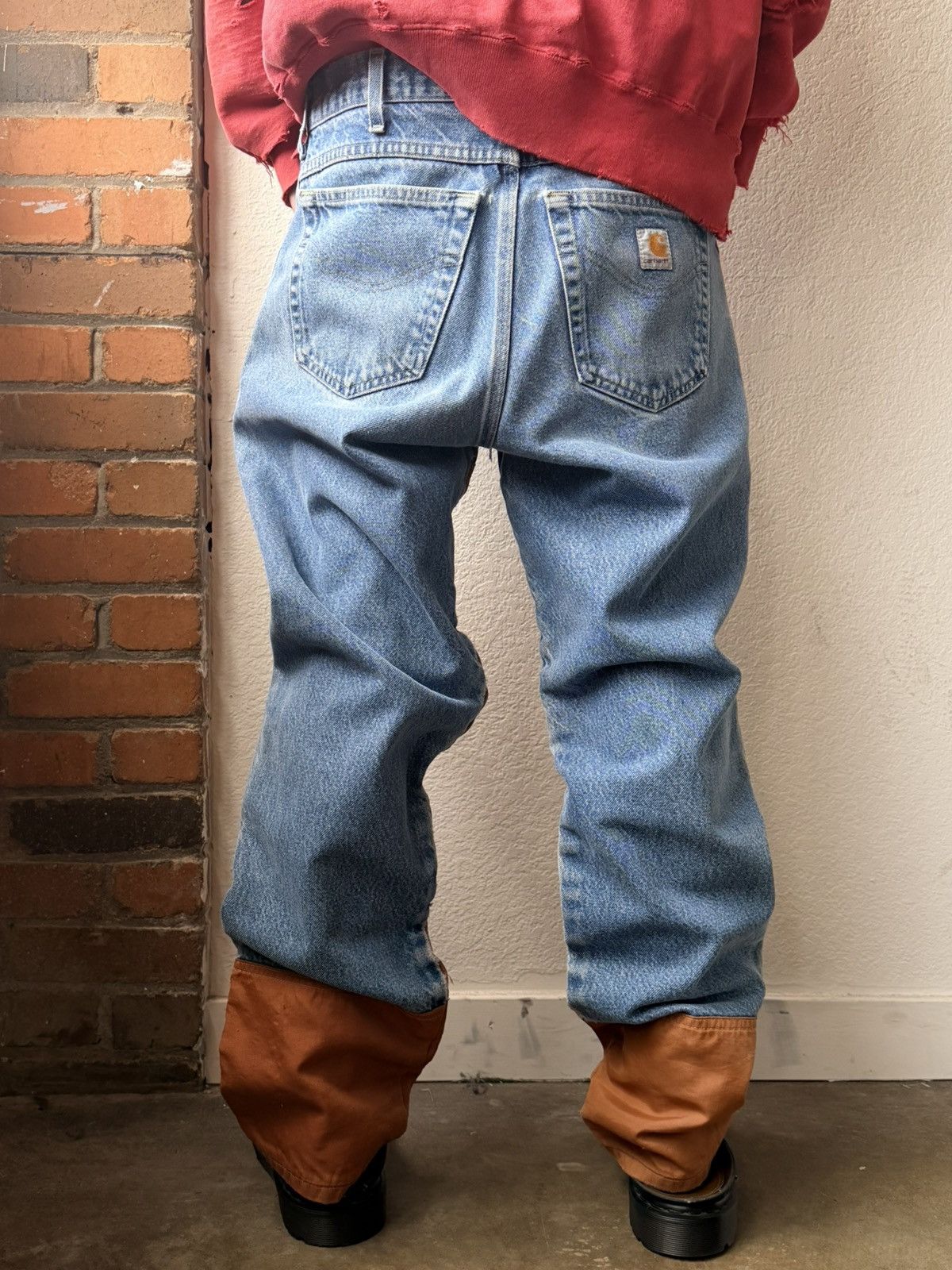 Carhartt Carhartt Thrashed And Distressed Double Knees Size US 32 / EU 48 - 2 Thumbnail