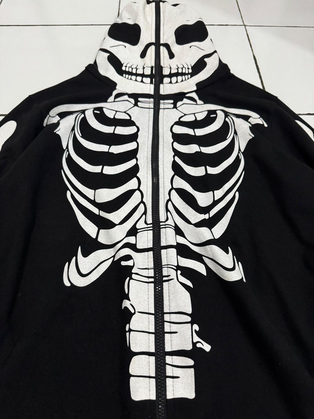 Hysteric Glamour × If Six Was Nine × Japanese Brand Y2k Skeleton ifsixwasnine zip up ninja hoodie Size US L / EU 52-54 / 3 - 3 Thumbnail