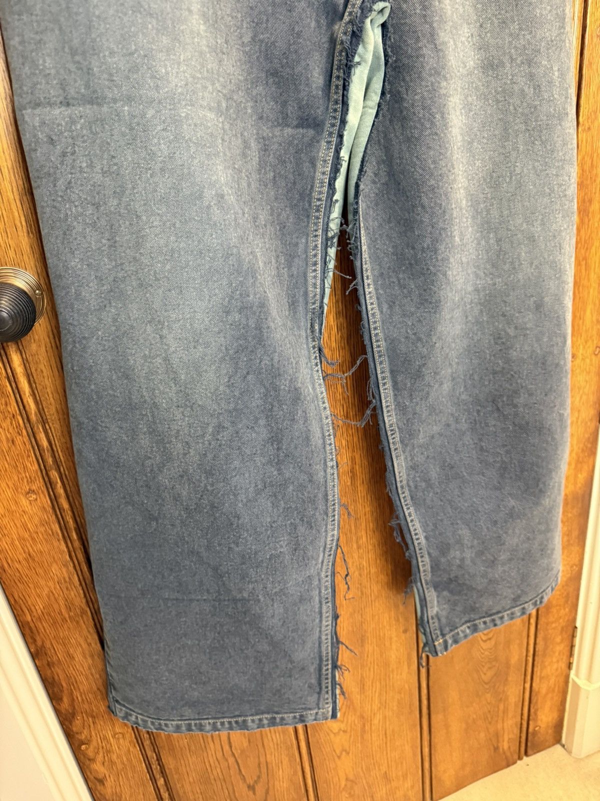 Balenciaga SS23 Balenciaga mud show hybrid baggy jeans joggers sweats Size US 32 / EU 48 - 15 Thumbnail