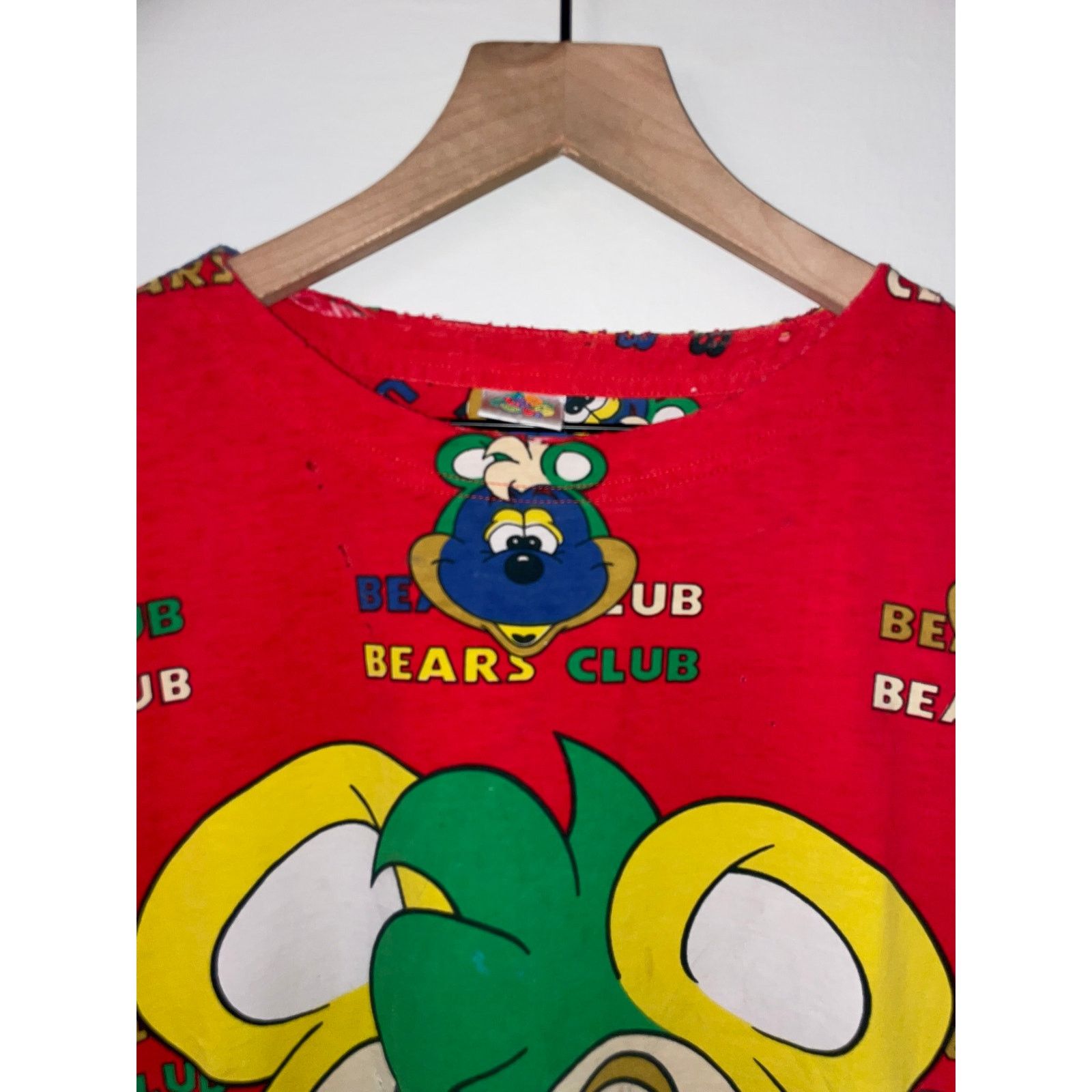 Vintage Vintage Womens Bear Shirt Club Bears Cute Graphic VTG Large Size L / US 10 / IT 46 - 2 Thumbnail