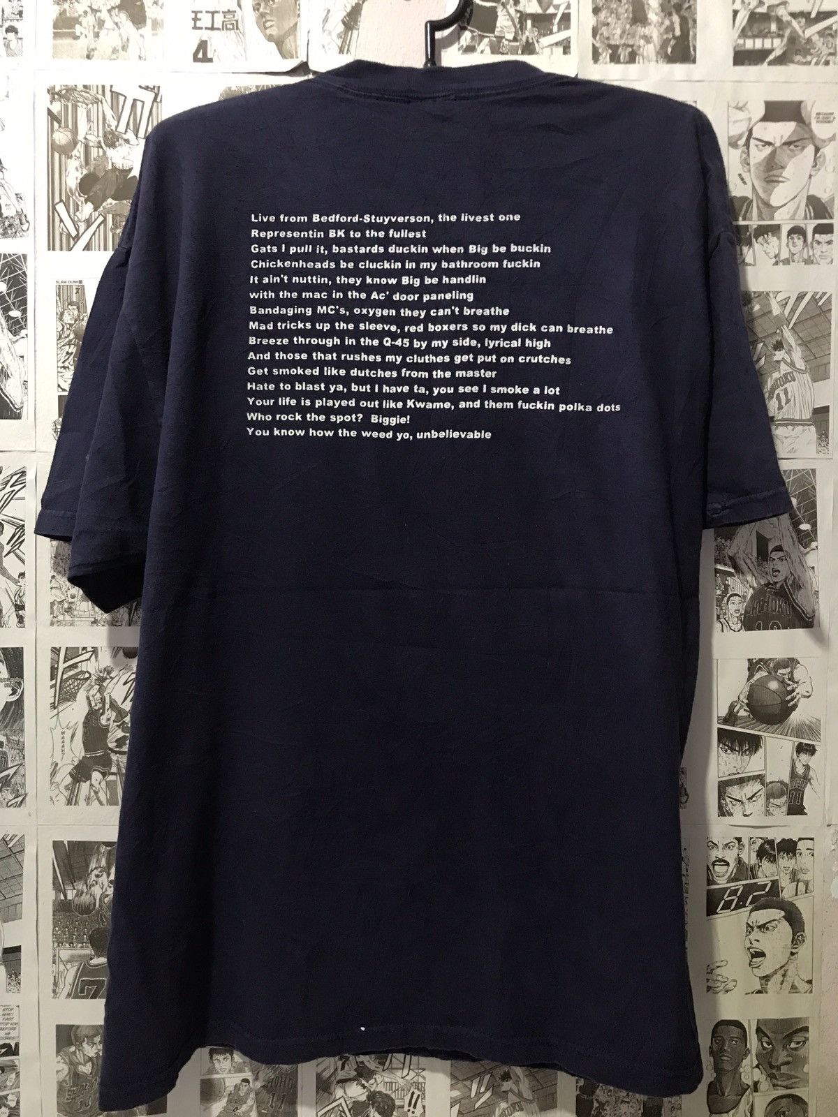 Band Tees × Rap Tees × Vintage Vintage Notorious Big/Biggie XL T-Shirt Size US XL / EU 56 / 4 - 3 Thumbnail