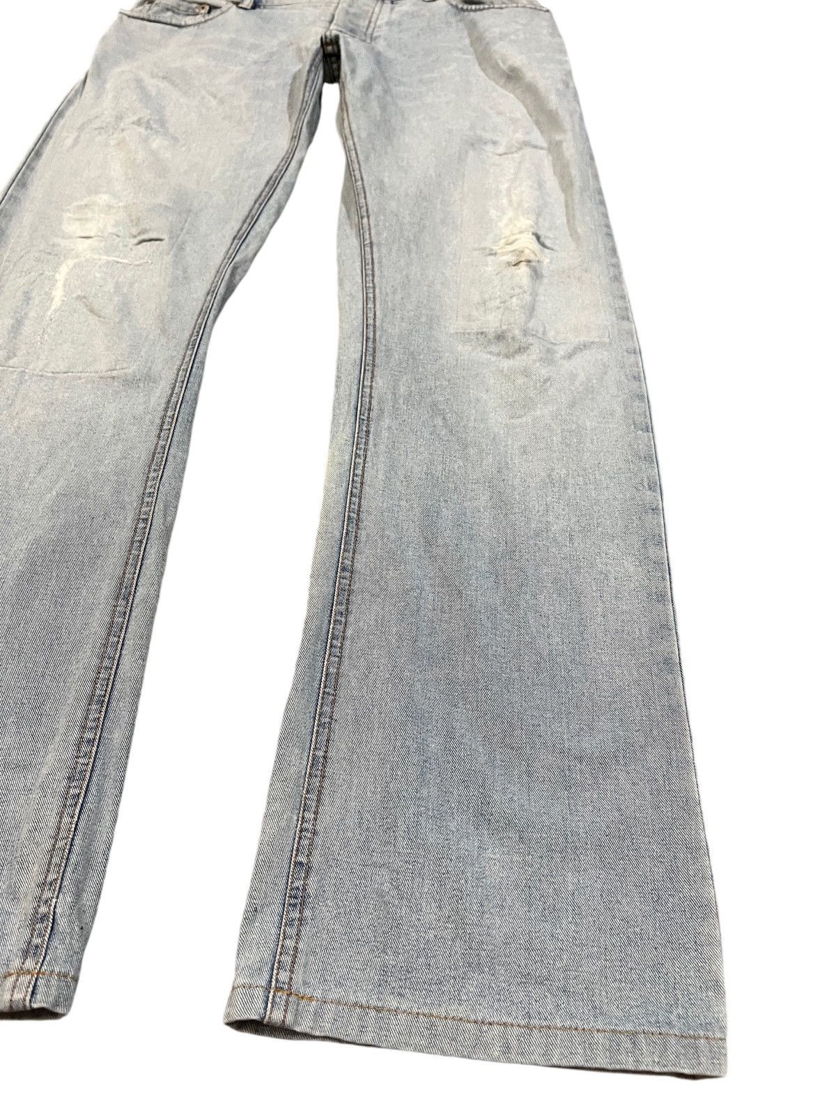 Burberry Vintage Burberry Faded Distressed Denim Size US 32 / EU 48 - 2 Thumbnail