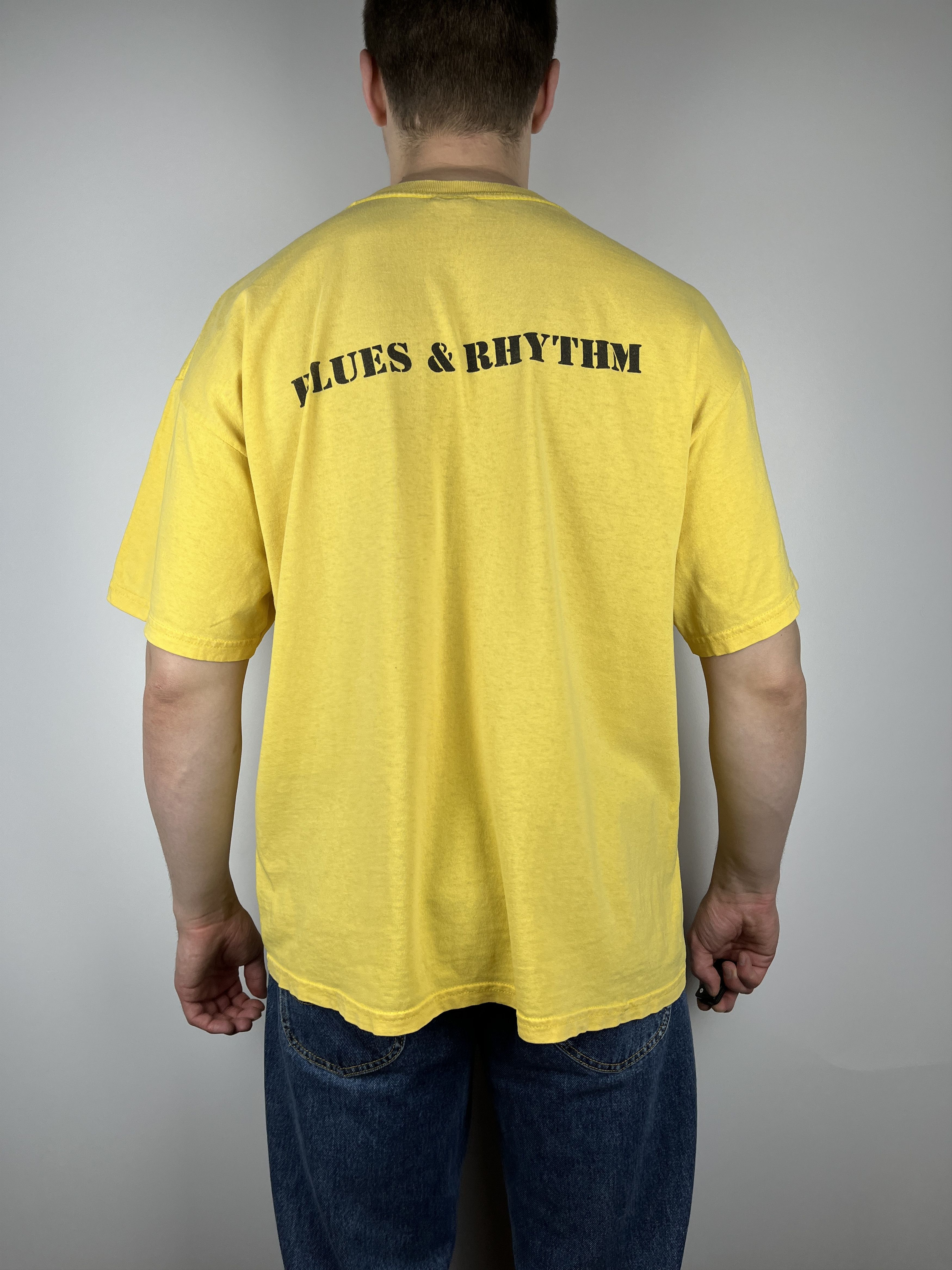 Band Tees × Gildan × Vintage 00's Status Quo Rock Band "Blues and Rhythm" T-shirt Y2K Size US XL / EU 56 / 4 - 10 Thumbnail