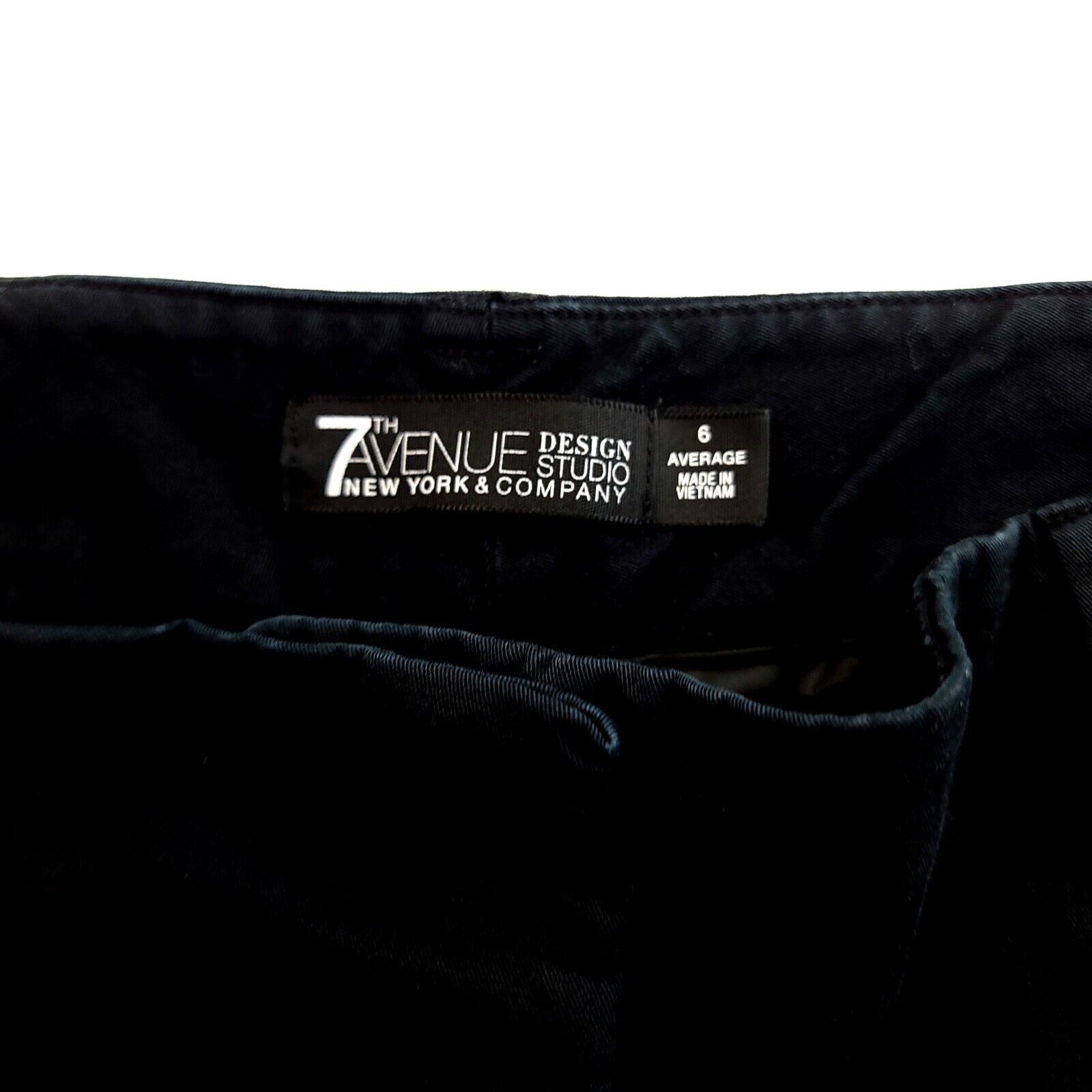 Other DAMAGED New York & Company 7th Ave Size 6 Average Pants Blac Size 28" / US 6 / IT 42 - 6 Thumbnail