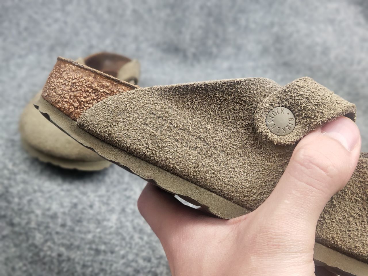 Birkenstock Vintage Birkenstock boston soft leather taupe sandal Shoes Size US 8 / IT 38 - 7 Thumbnail