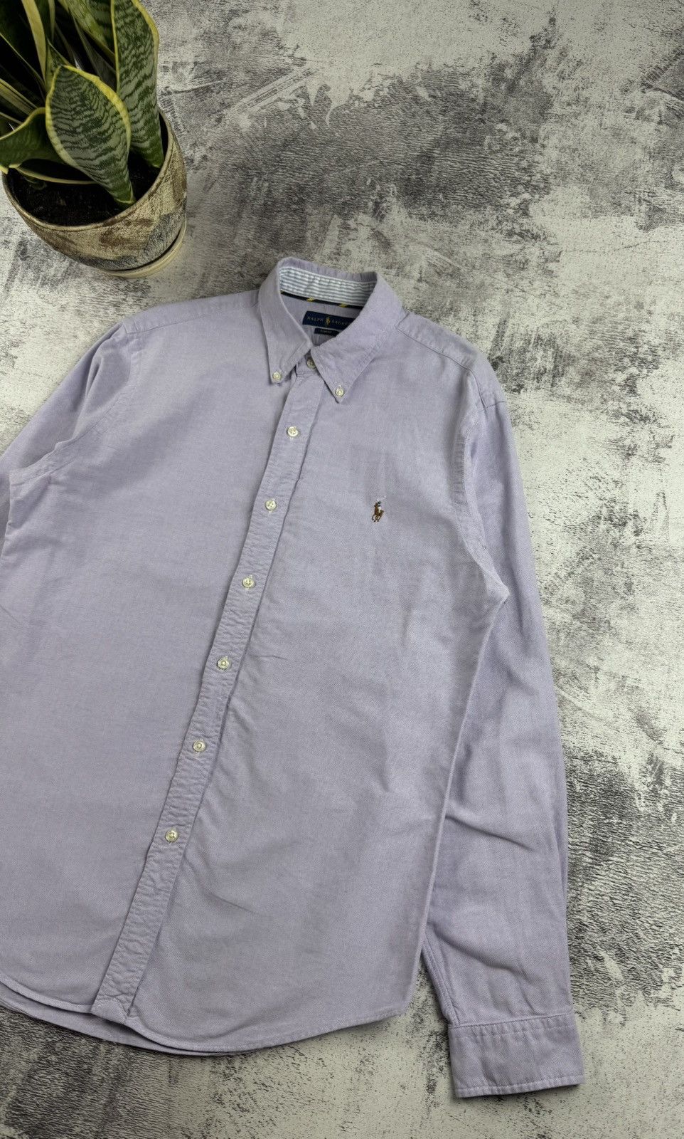Polo Ralph Lauren Polo Ralph Lauren Basic Blank 90S Longsleeve Button Shirt Size US L / EU 52-54 / 3 - 3 Thumbnail