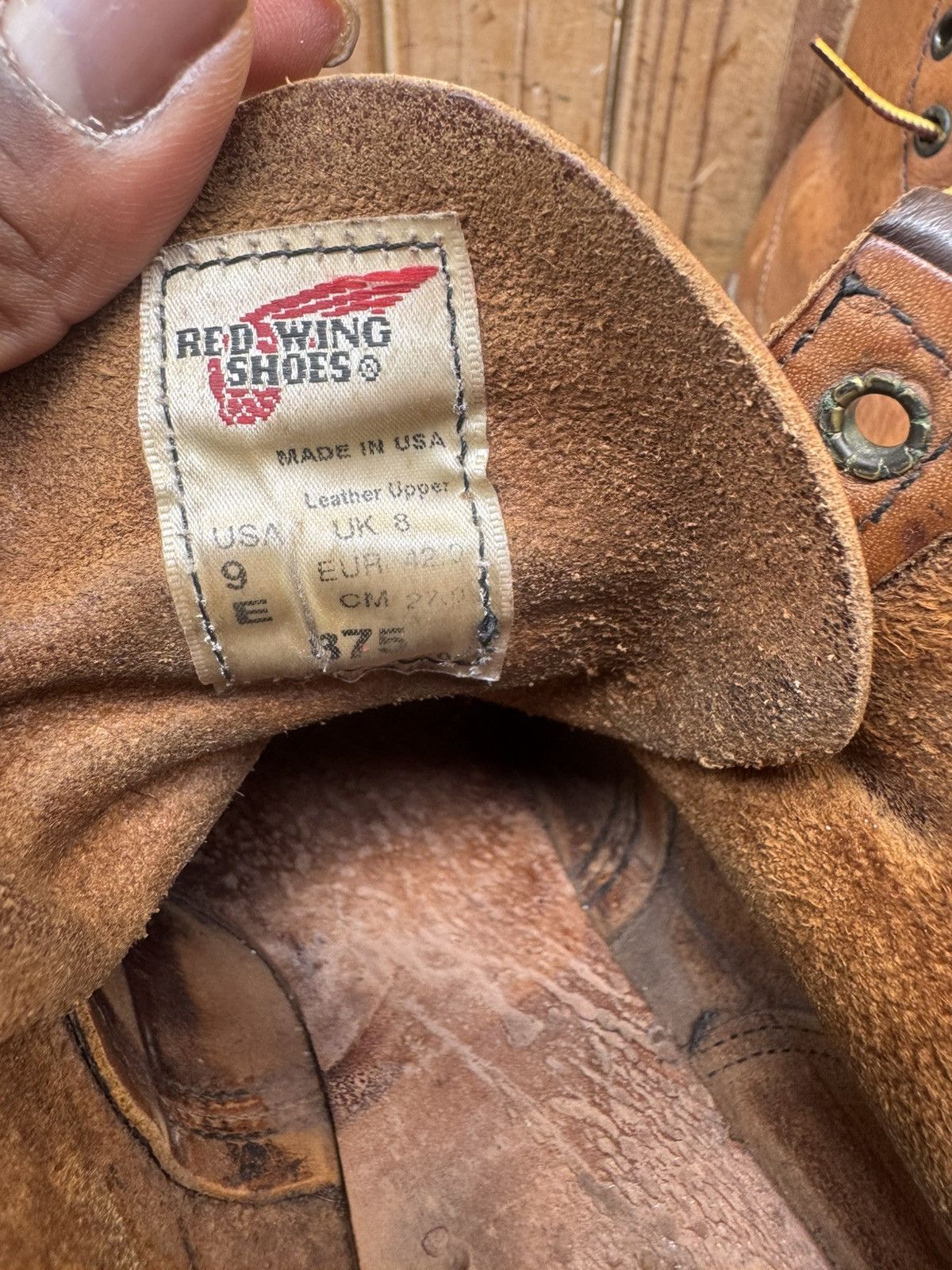 Red Wing Red wing 875 brown Moc Toe Leather boots sz UK 8 US 9 E Size US 9 / EU 42 - 22 Thumbnail