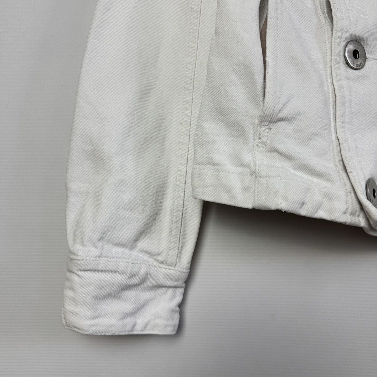 Diesel DIESEL Archive Double-Breasted Biker Peacoat Jacket Y2K Size S / US 4 / IT 40 - 3 Thumbnail