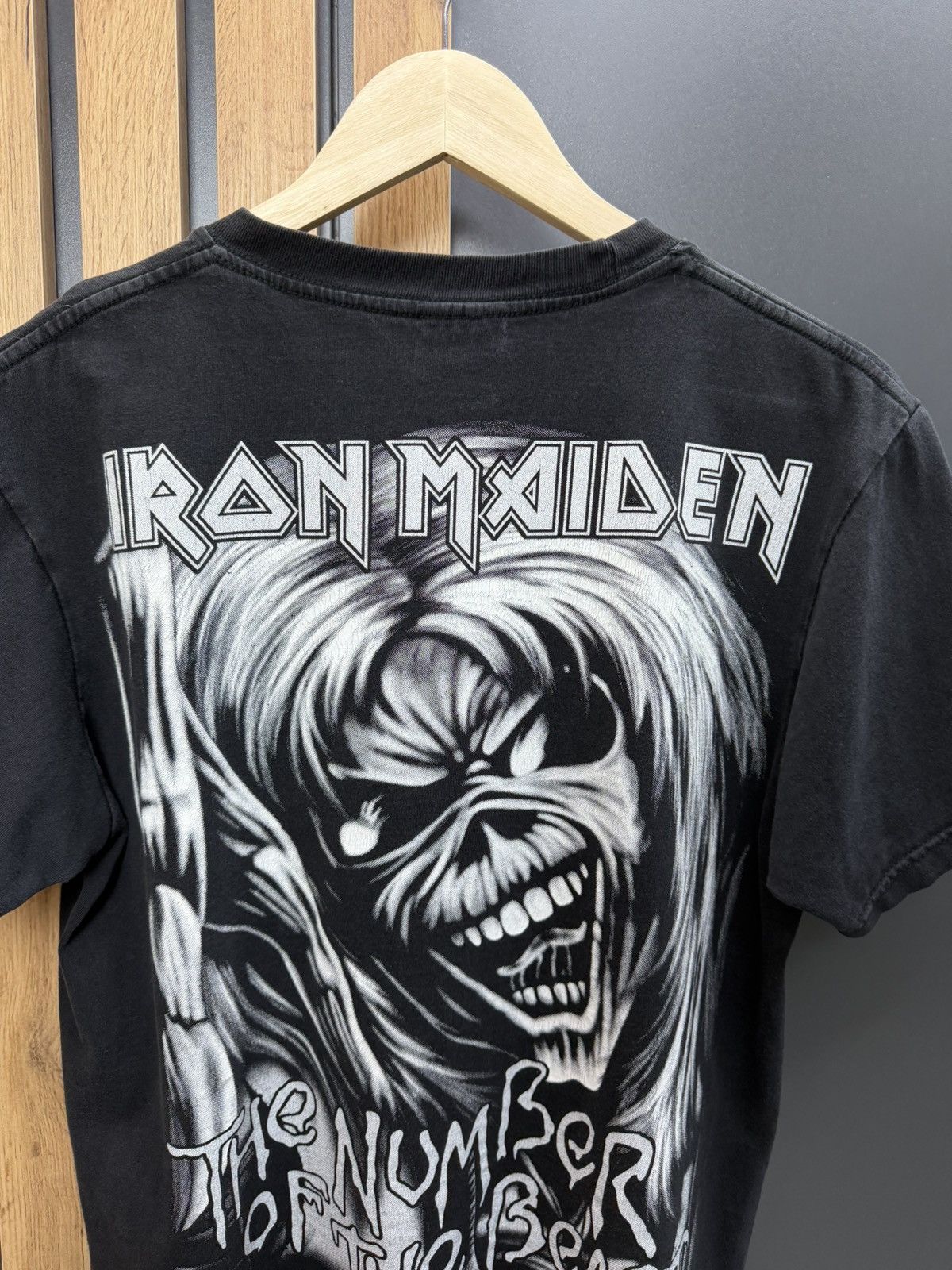 Iron Maiden Iron Maiden Number Of The Beast Tee Black Size M Size US M / EU 48-50 / 2 - 12 Thumbnail
