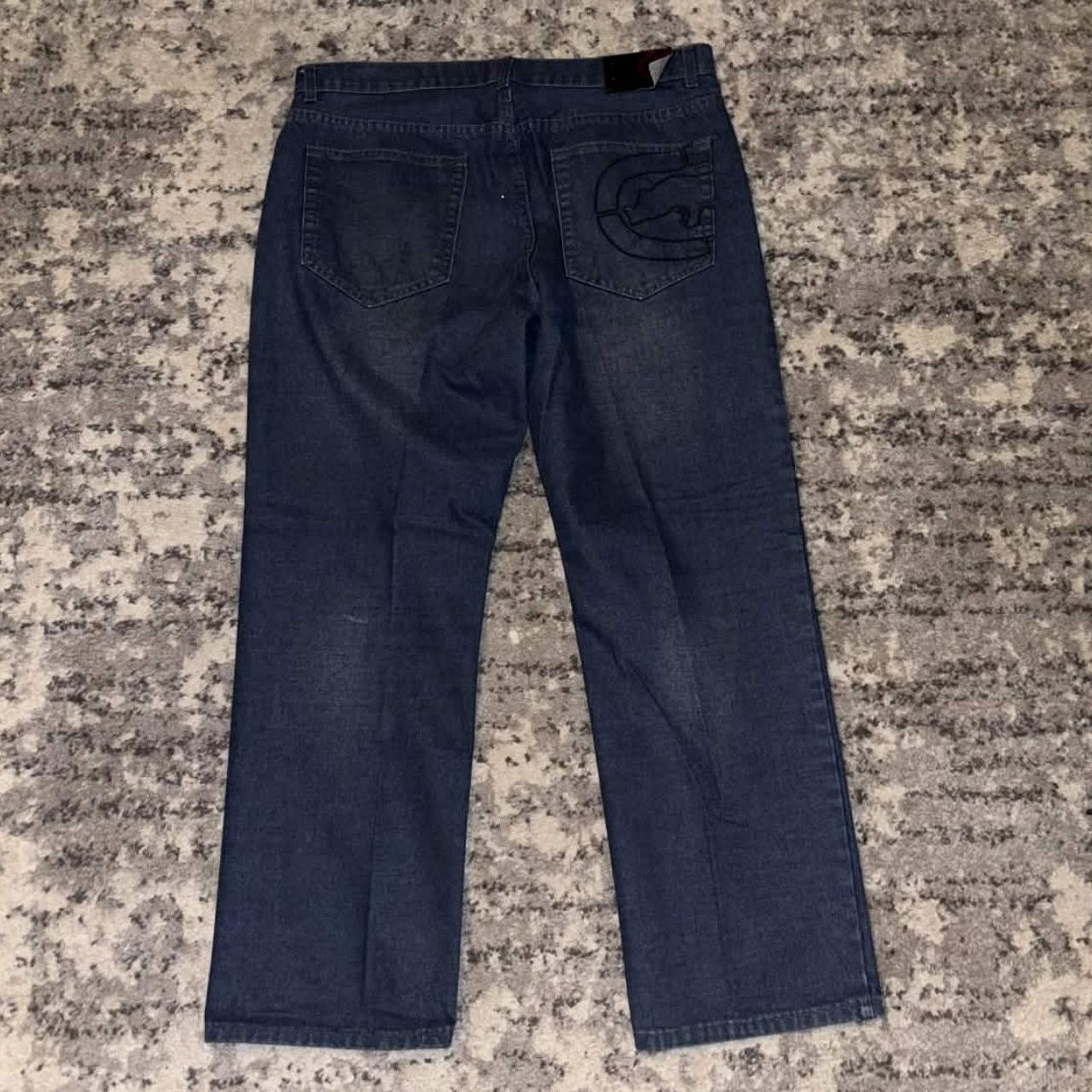 Ecko Unltd. Y2K Ecko Unltd. Slim Straight Wide Leg Jeans Size US 36 / EU 52 - 2 Thumbnail