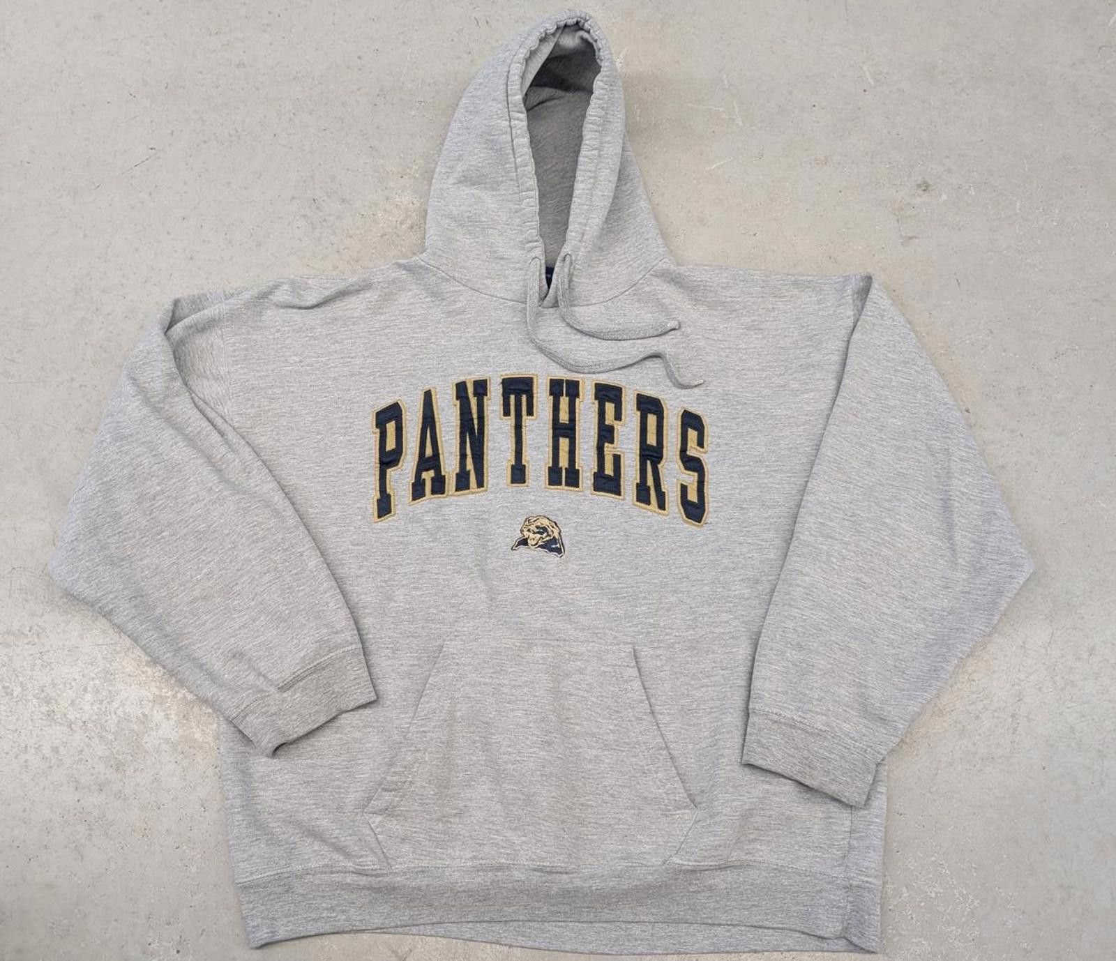 Vintage Vintage 90s Florida Panthers NHL Light Grey Hoodie Size US L / EU 52-54 / 3 - 1 Thumbnail