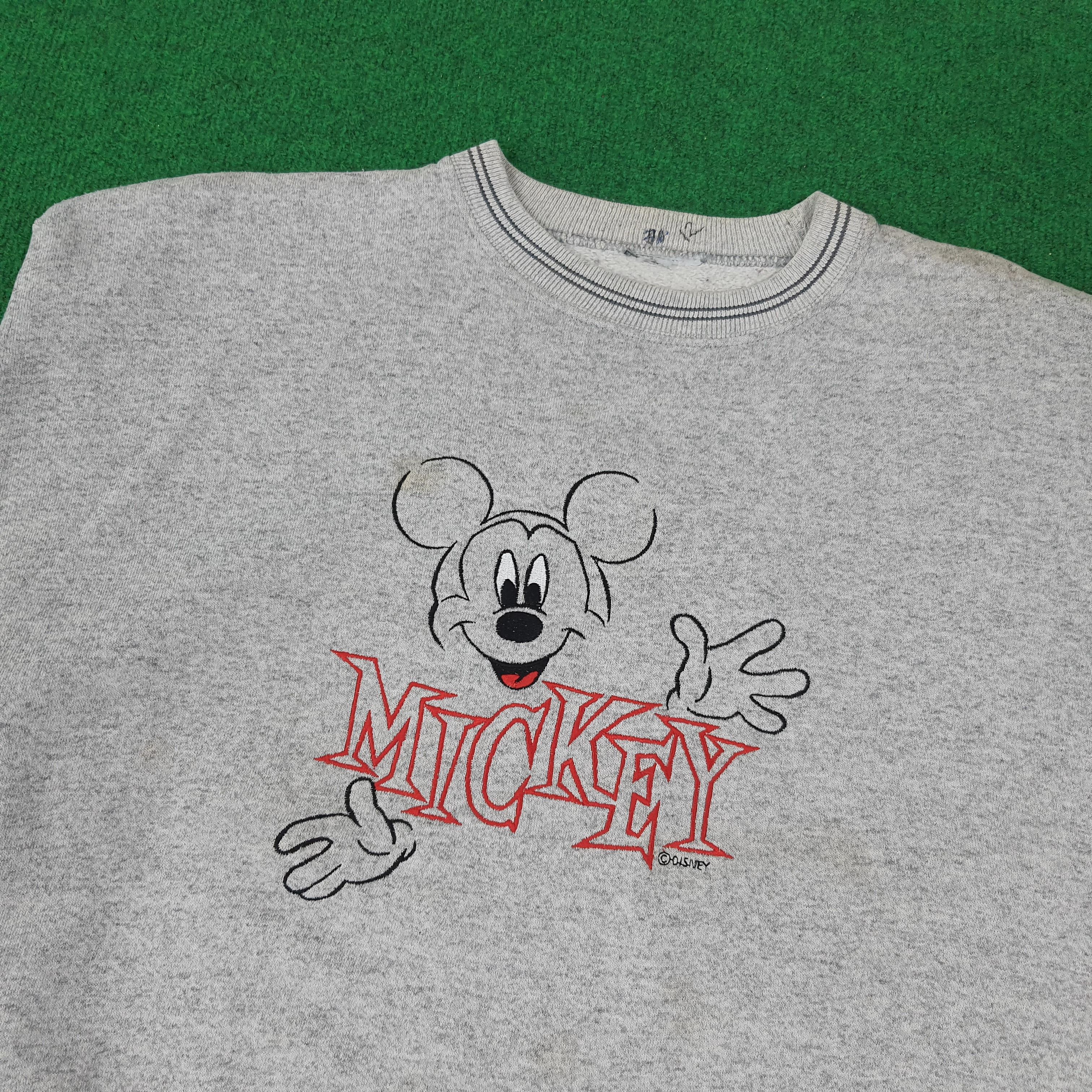 Disney × Mickey Mouse × Vintage Vintage Disney Mickey Mouse Sweatshirt C236N9 Size US L / EU 52-54 / 3 - 2 Thumbnail