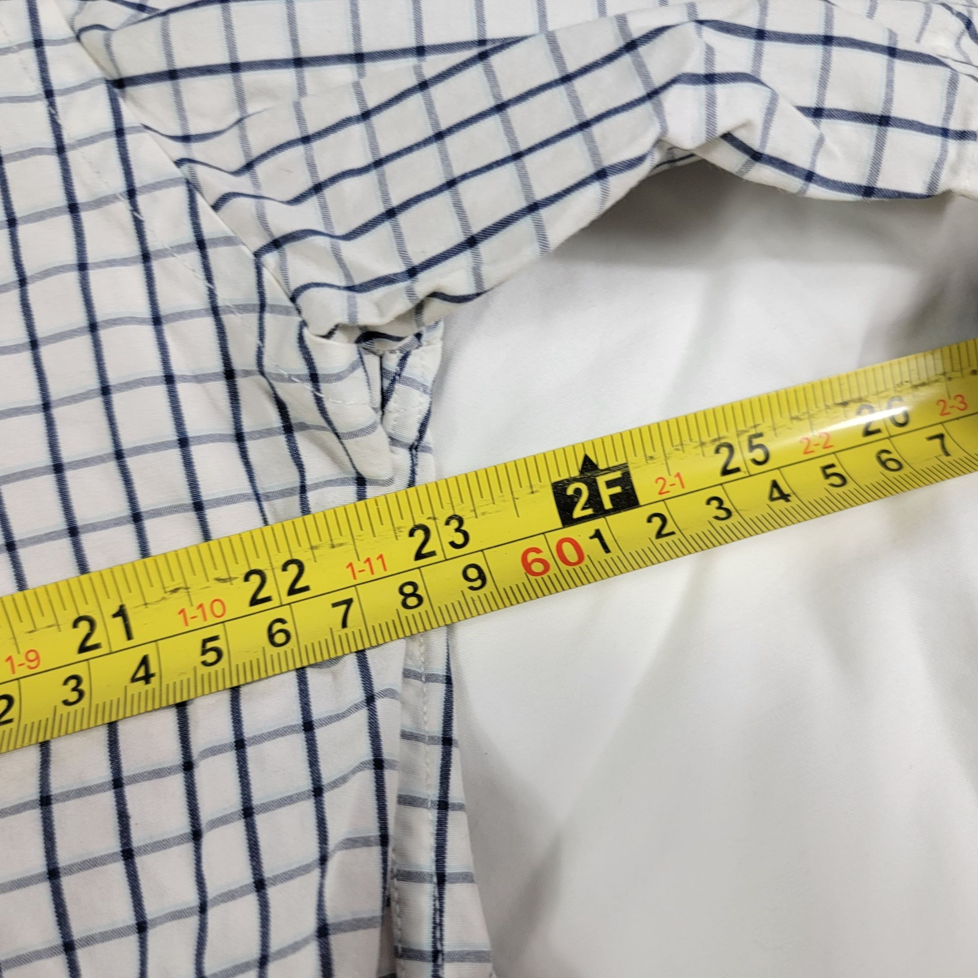 Tommy Hilfiger Tommy Hilfiger Mens XL White Checkered Short Sleeve Shirt Ca Size US XL / EU 56 / 4 - 7 Thumbnail