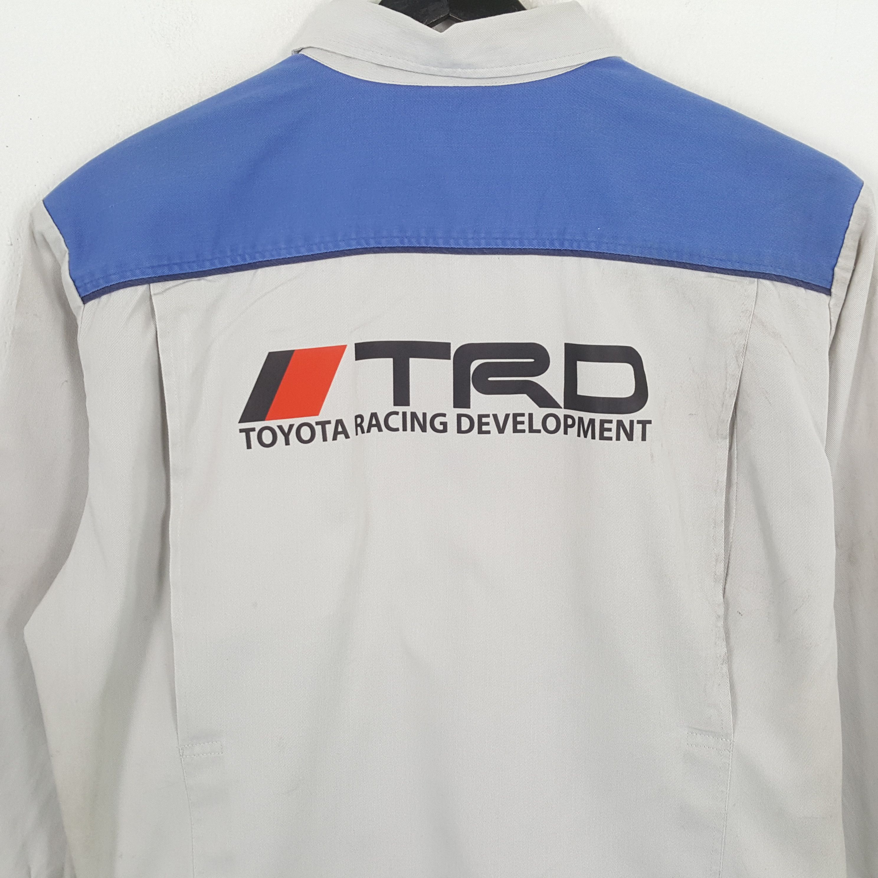 Vintage TRD TOYOTA RACING Motorsports Custom Art Jacket Distressed Size US L / EU 52-54 / 3 - 2 Thumbnail