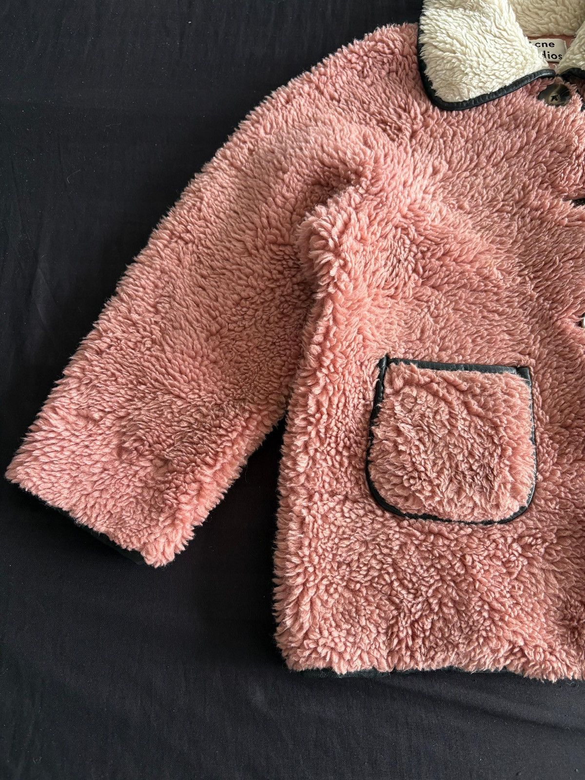 Acne Studios RARE‼️ Acne Studios Teddy Sherpa Fleece Jacket Shag Shaggy Size XS / US 0-2 / IT 36-38 - 5 Thumbnail
