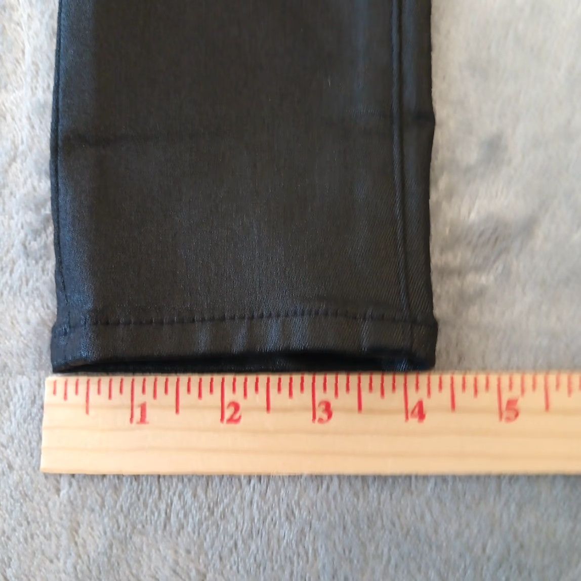 Express Express Womens Pants Skinny Ankle Black Size 0 Pockets Stretch Button Fly Vintage? No. Size 25" / US 0 / IT 36 - 7 Thumbnail