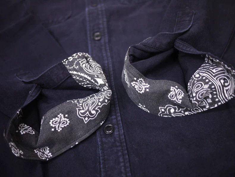 Visvim Visvim ICT Black ELK Flannel Shirt Bandana-2506 Size US M / EU 48-50 / 2 - 6 Thumbnail